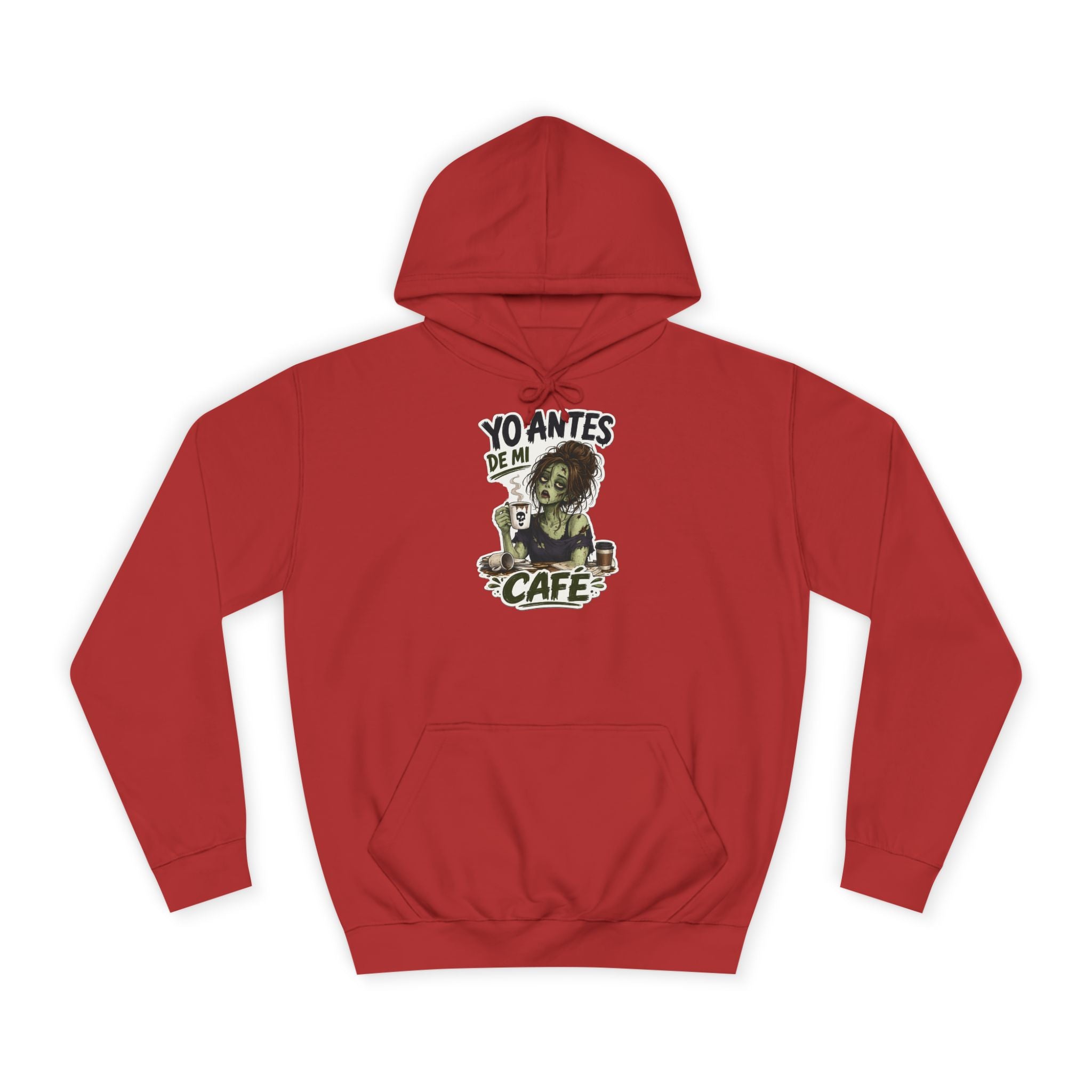 Sudadera "Antes de cafe chica" | Humor con actitud