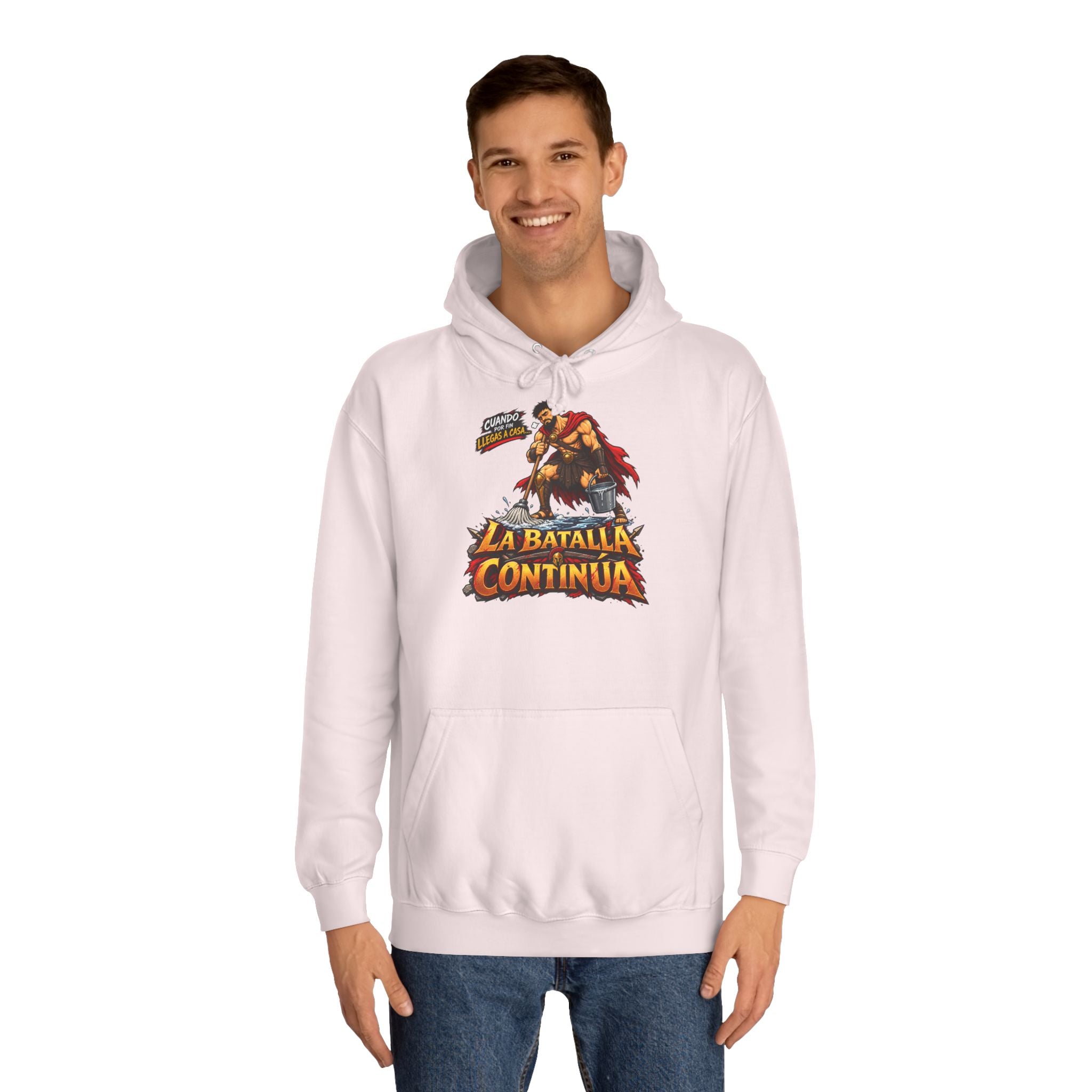 Sudadera "Batalla continua chico" | Humor con actitud