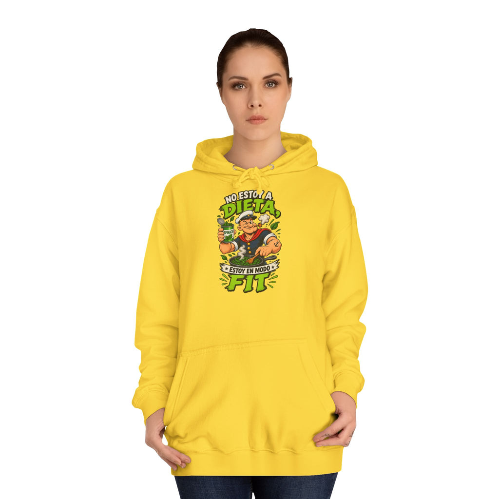 Sudadera "Dieta popeye fit" | Humor con actitud