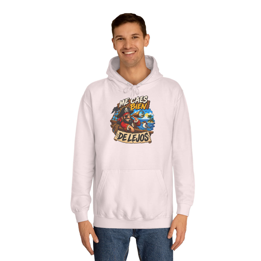 Sudadera "Caes bien de lejos" | Humor con actitud