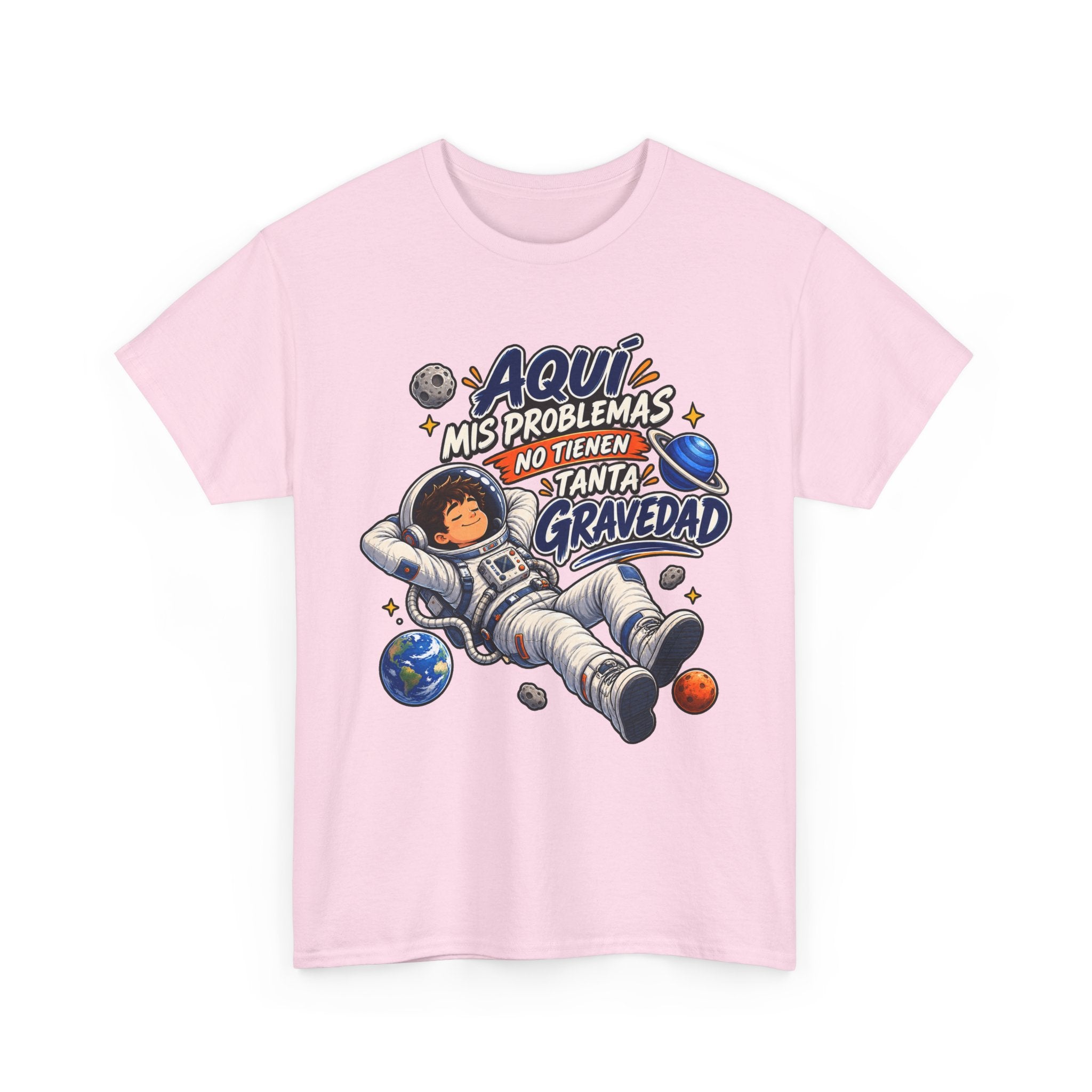 Camiseta "Problemas gravedad chico" | Frase divertida