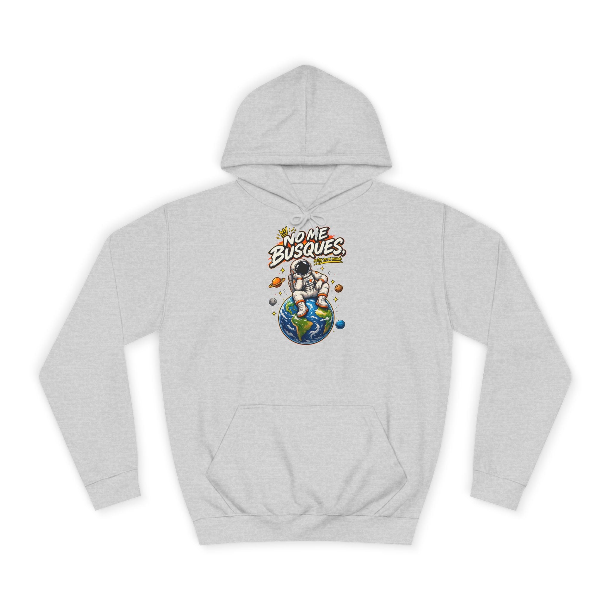 Sudadera "No me busques mundo" | Humor con actitud