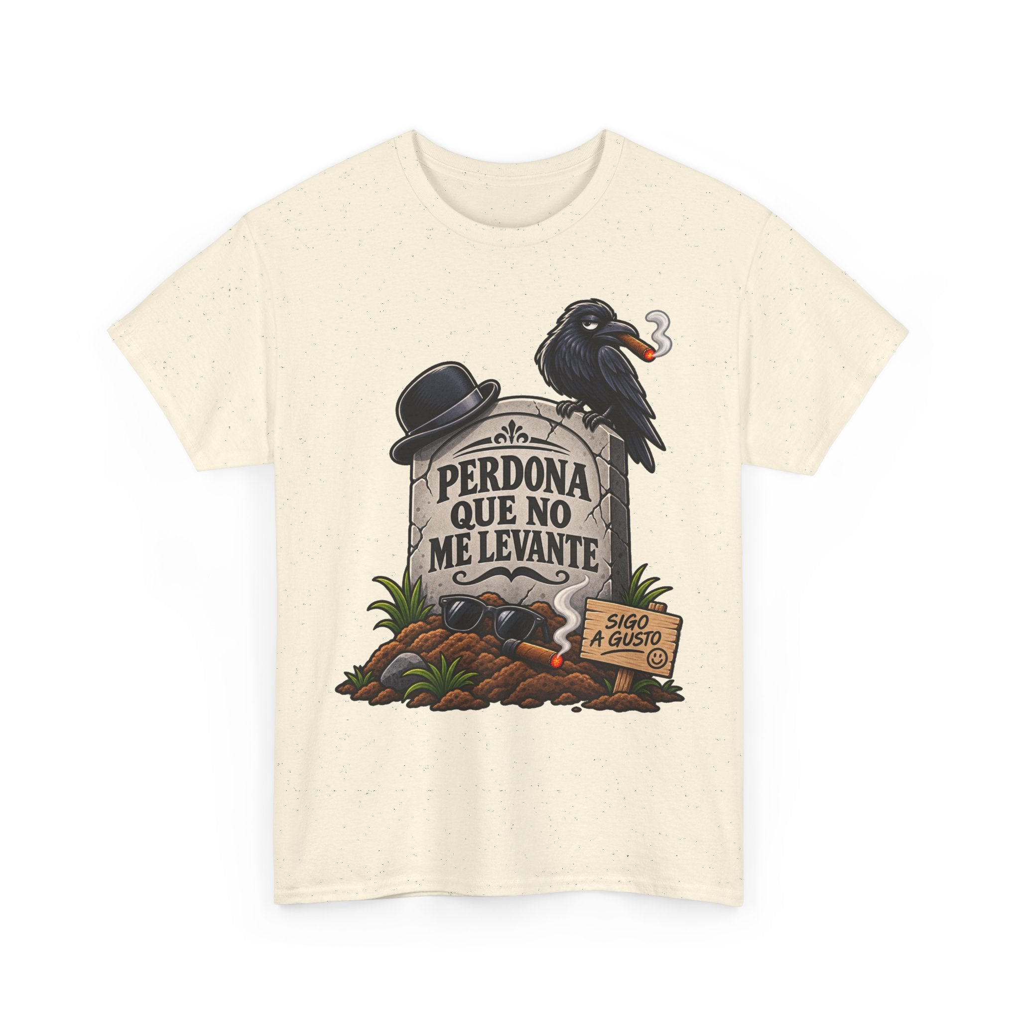 Camiseta "Perdona que no me levante" | Frase divertida