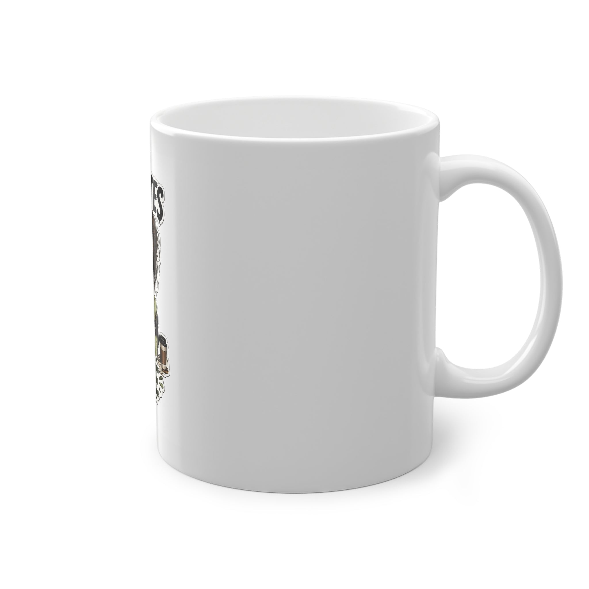 Taza "Antes de cafe chica" | Regalo divertido