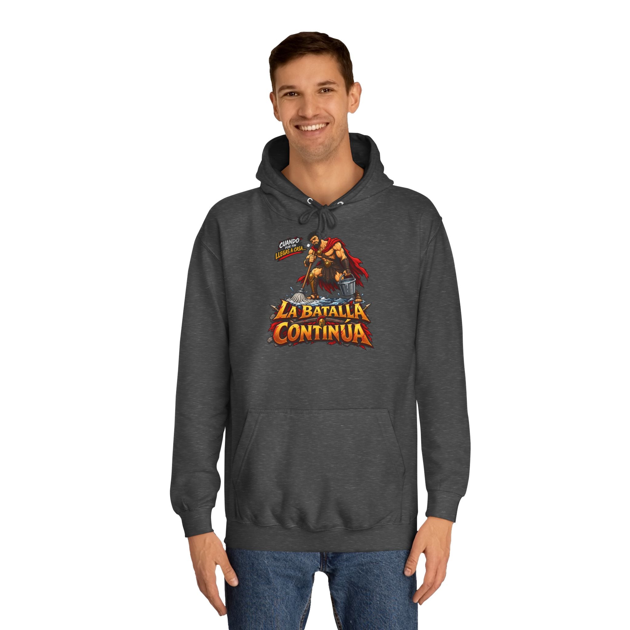 Sudadera "Batalla continua chico" | Humor con actitud