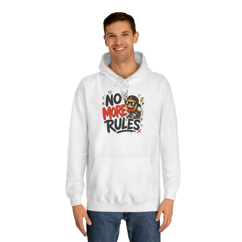 Sudadera "No more rules" | Humor con actitud