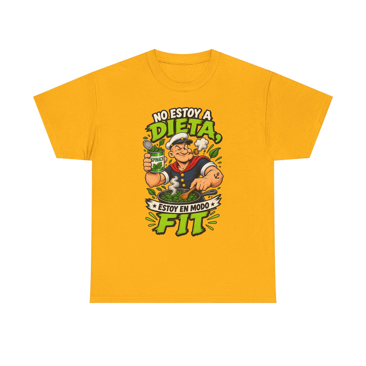 Camiseta "Dieta popeye fit" - Kameseta