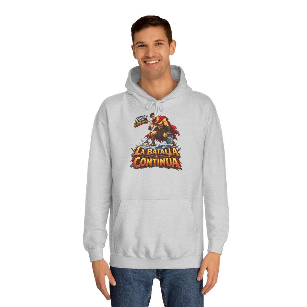 Sudadera "Batalla continua chico" | Humor con actitud