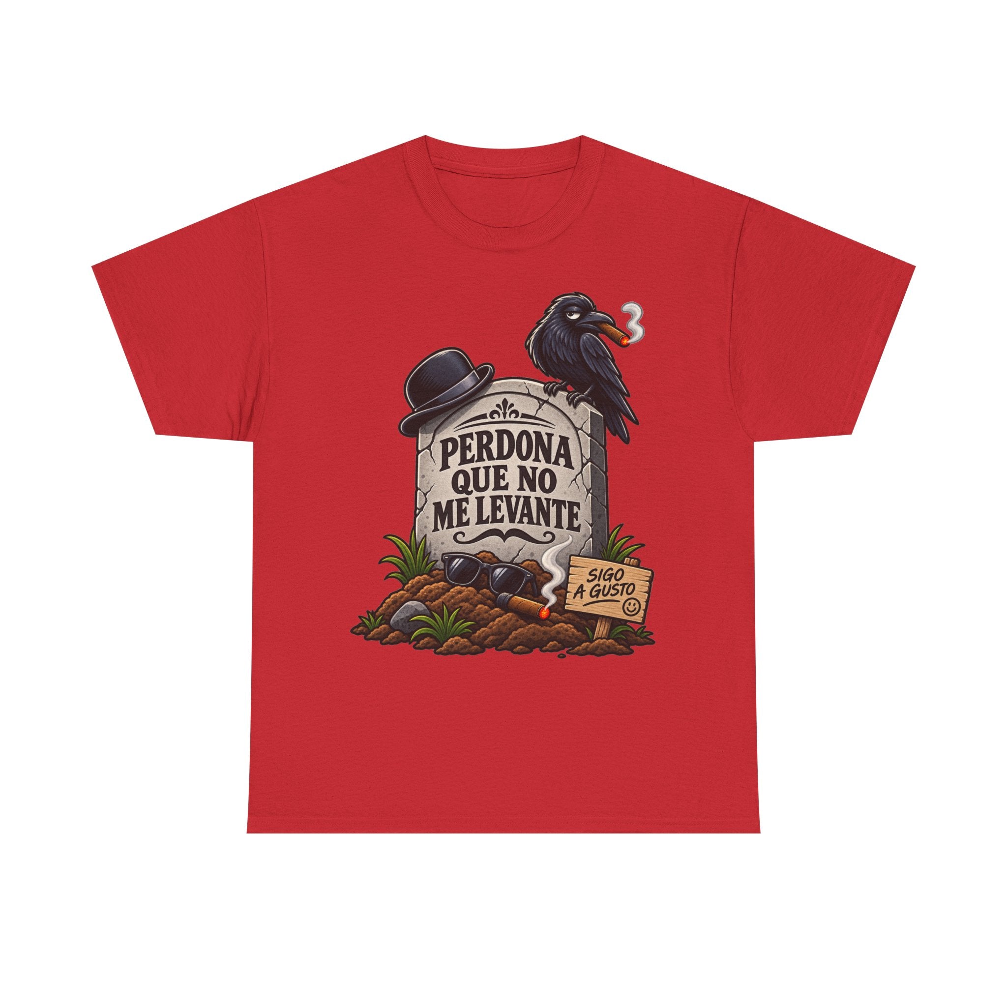 Camiseta "Perdona que no me levante" | Frase divertida