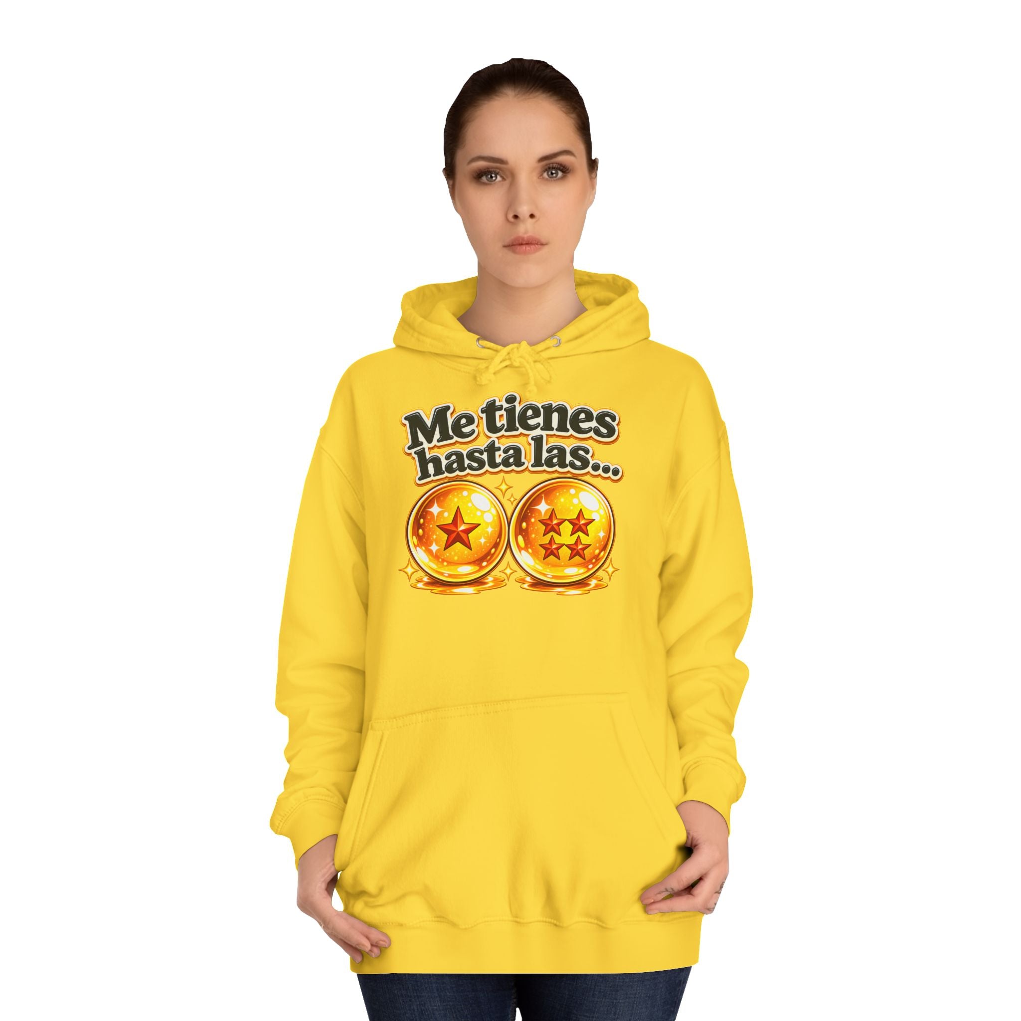 Sudadera "Me tienes hasta las bolas" | Humor con actitud