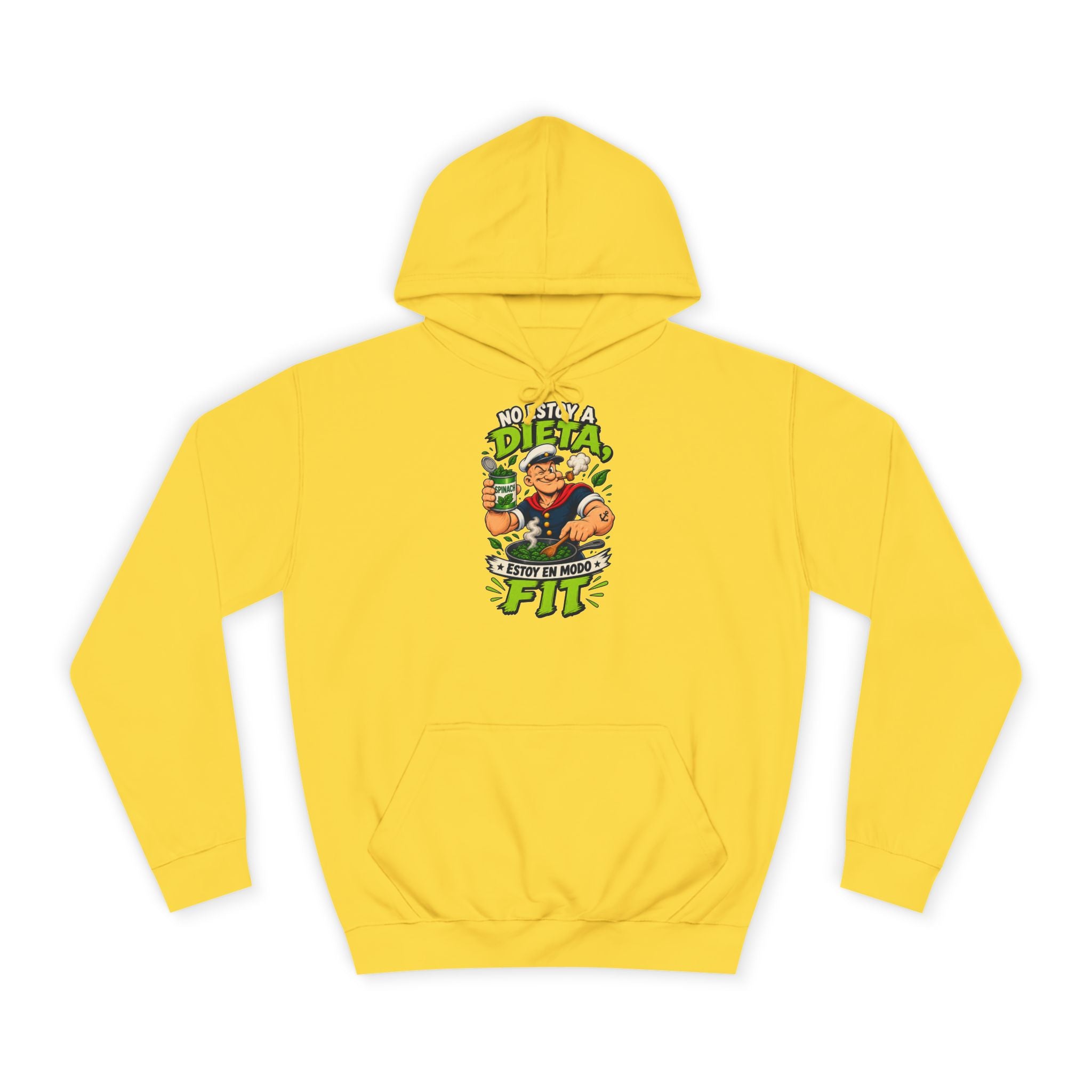 Sudadera "Dieta popeye fit" | Humor con actitud