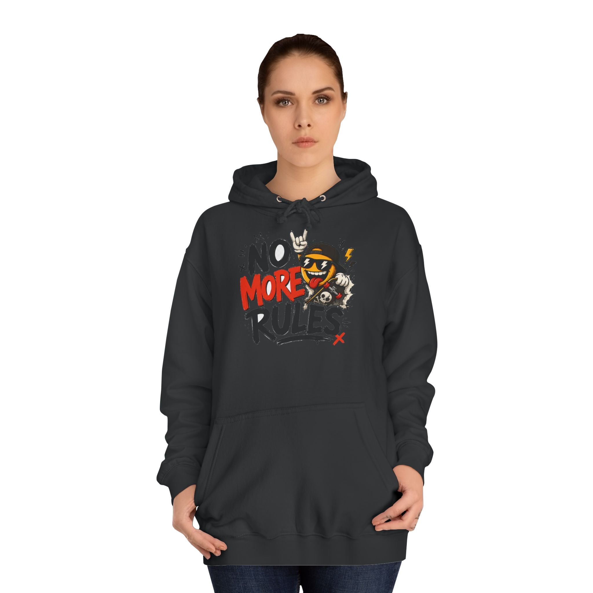 Sudadera "No more rules" | Humor con actitud