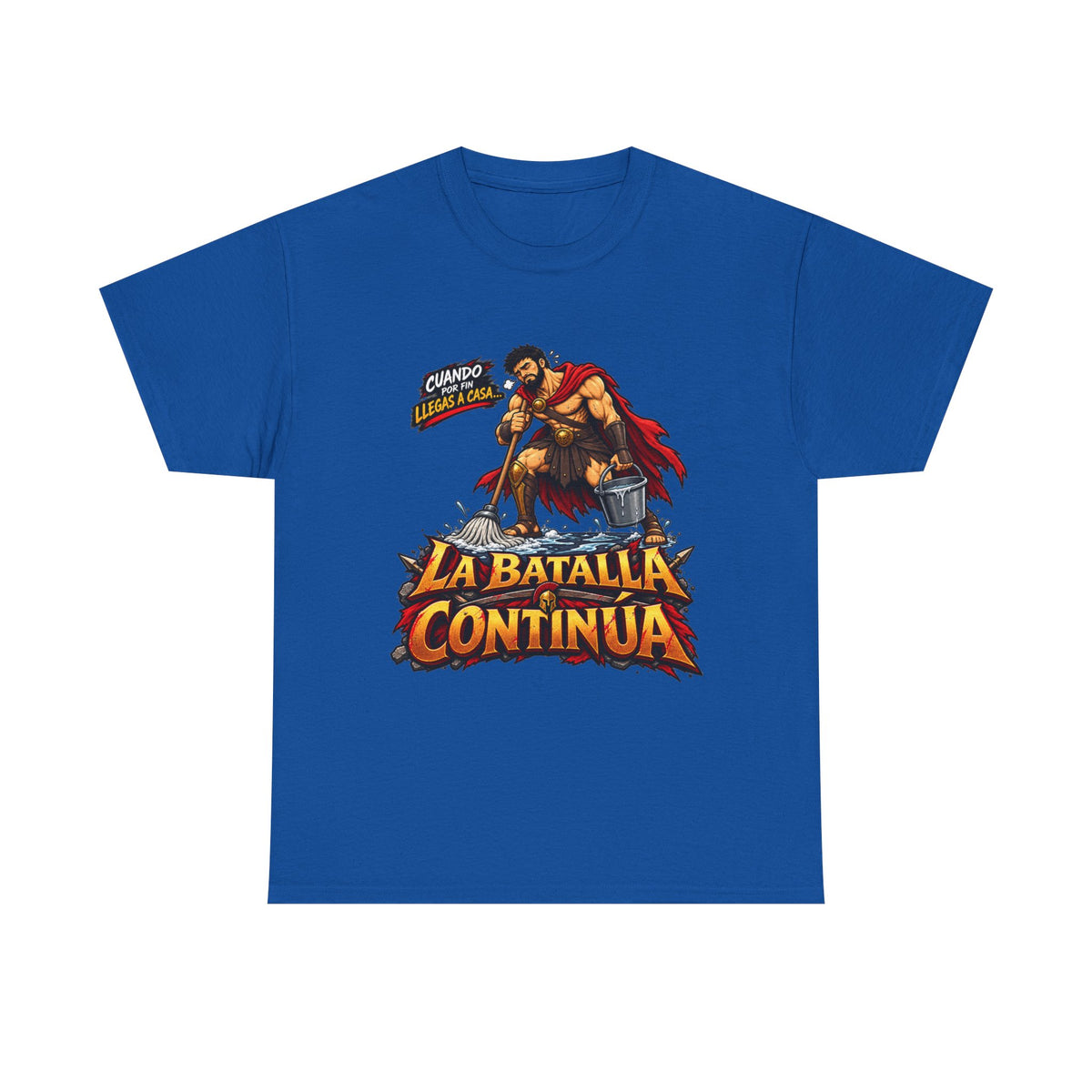 Camiseta "Batalla continua chico" | Frase divertida