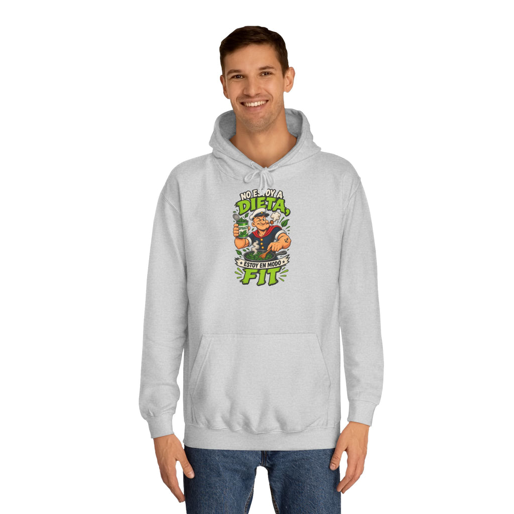 Sudadera "Dieta popeye fit" | Humor con actitud