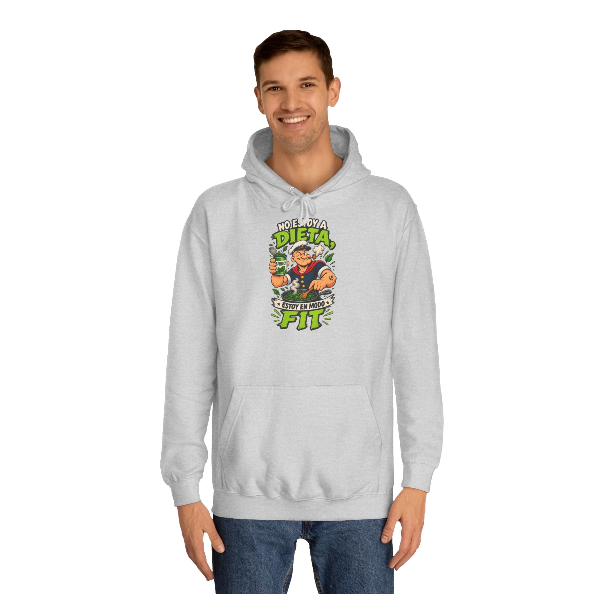 Sudadera "Dieta popeye fit" | Humor con actitud