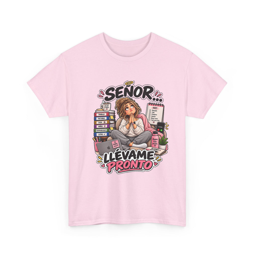 Camiseta "Señor pronto chica" | Frase divertida