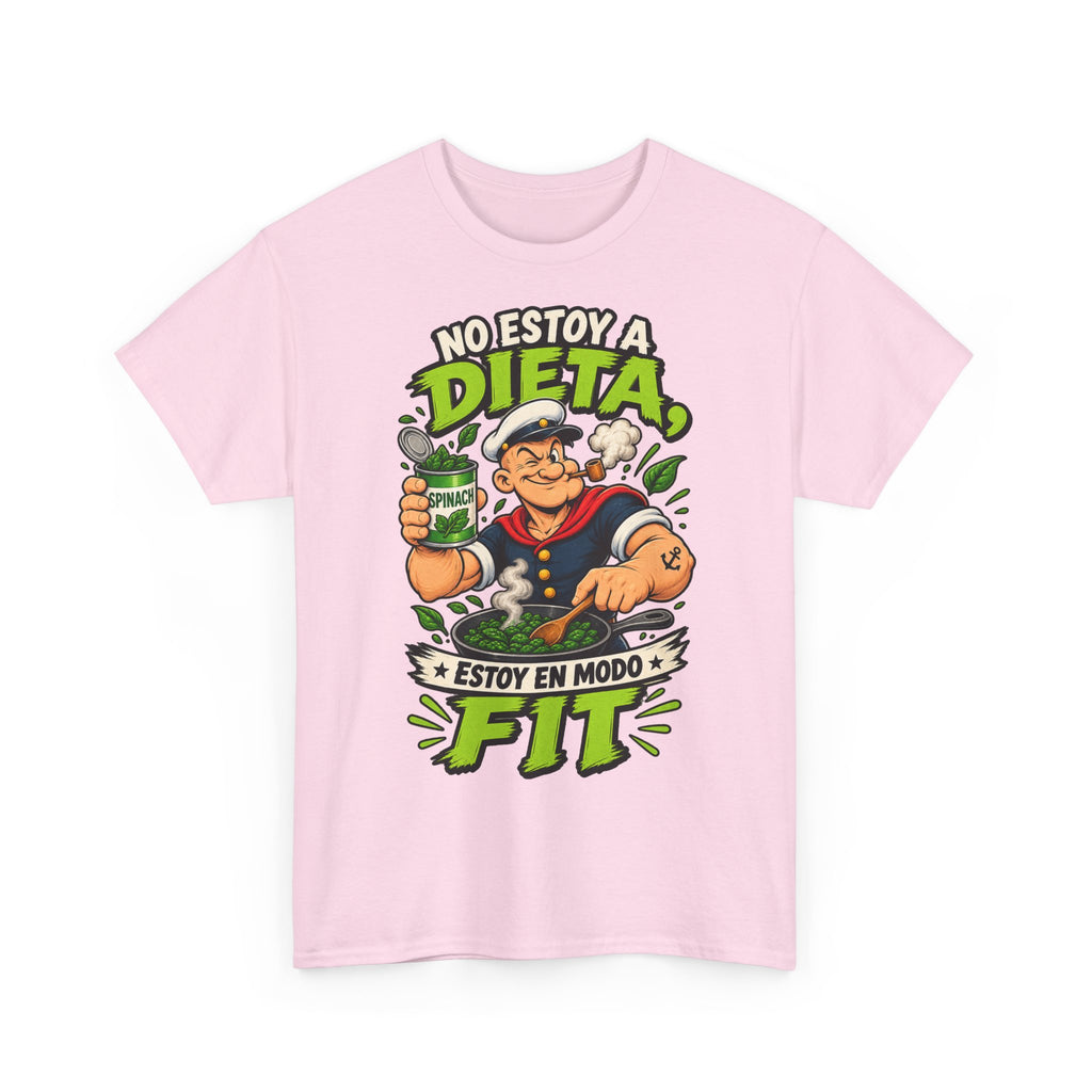 Camiseta "Dieta popeye fit" | Frase divertida