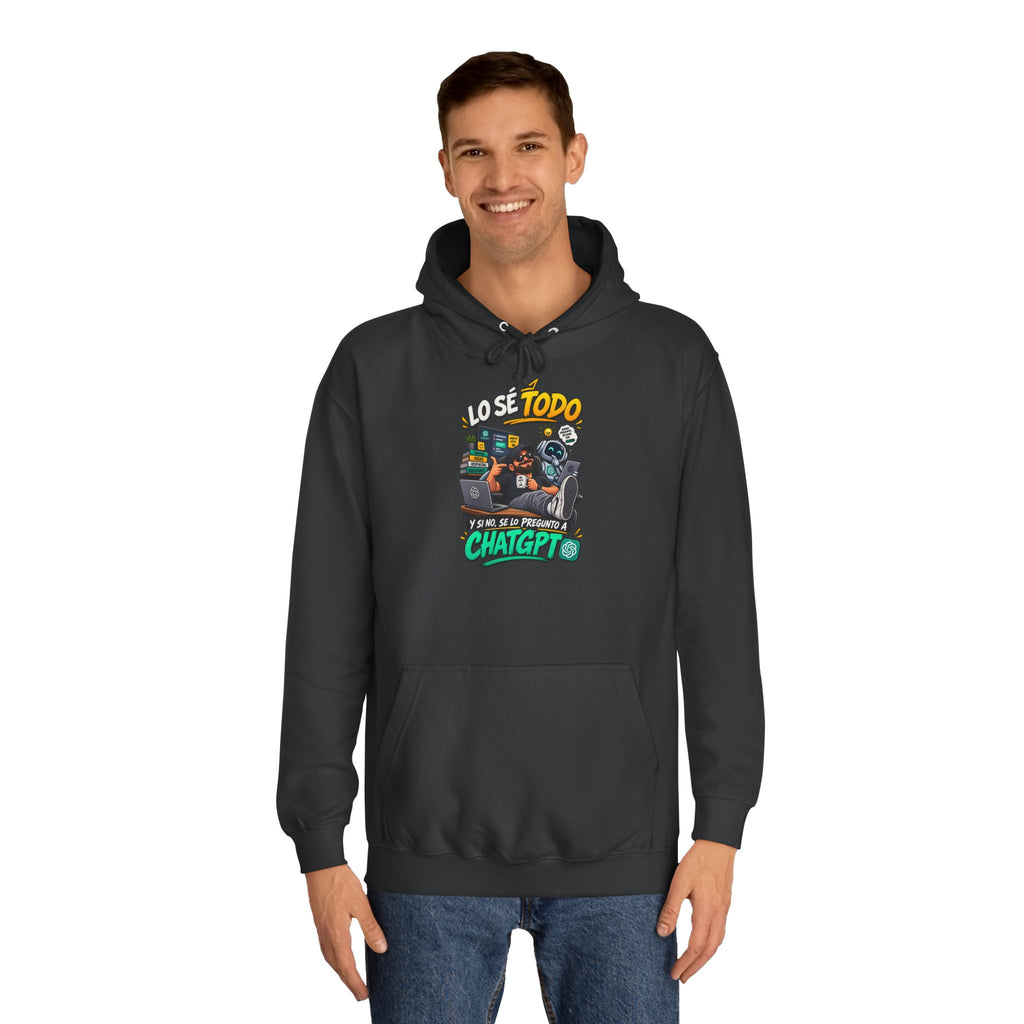 Sudadera "Lo se todo chatgpt" | Humor con actitud