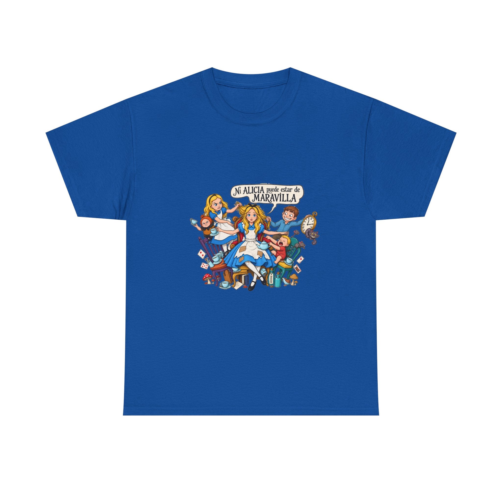 Camiseta "Alicia sin maravilla" | Frase divertida