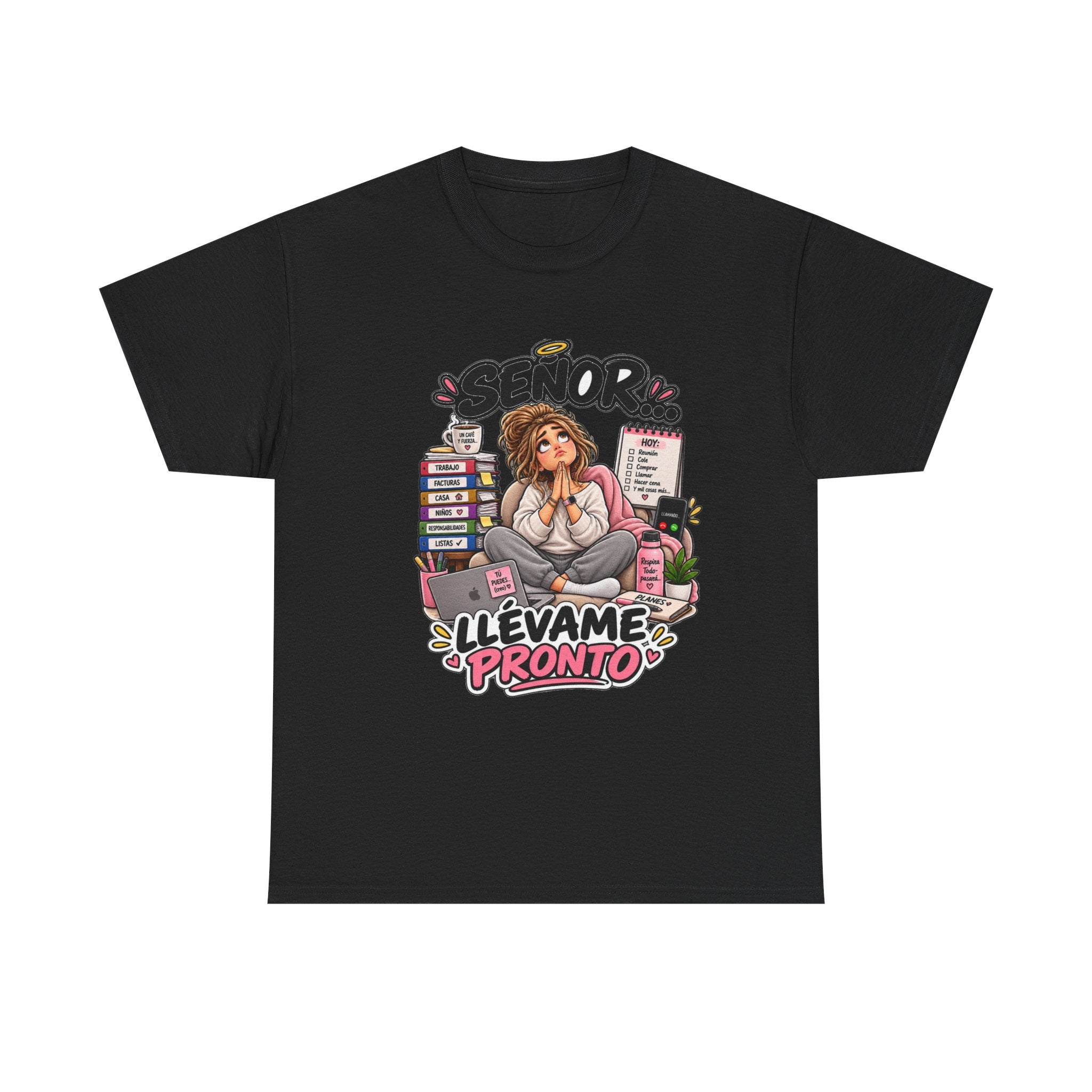 Camiseta "Señor pronto chica" | Frase divertida