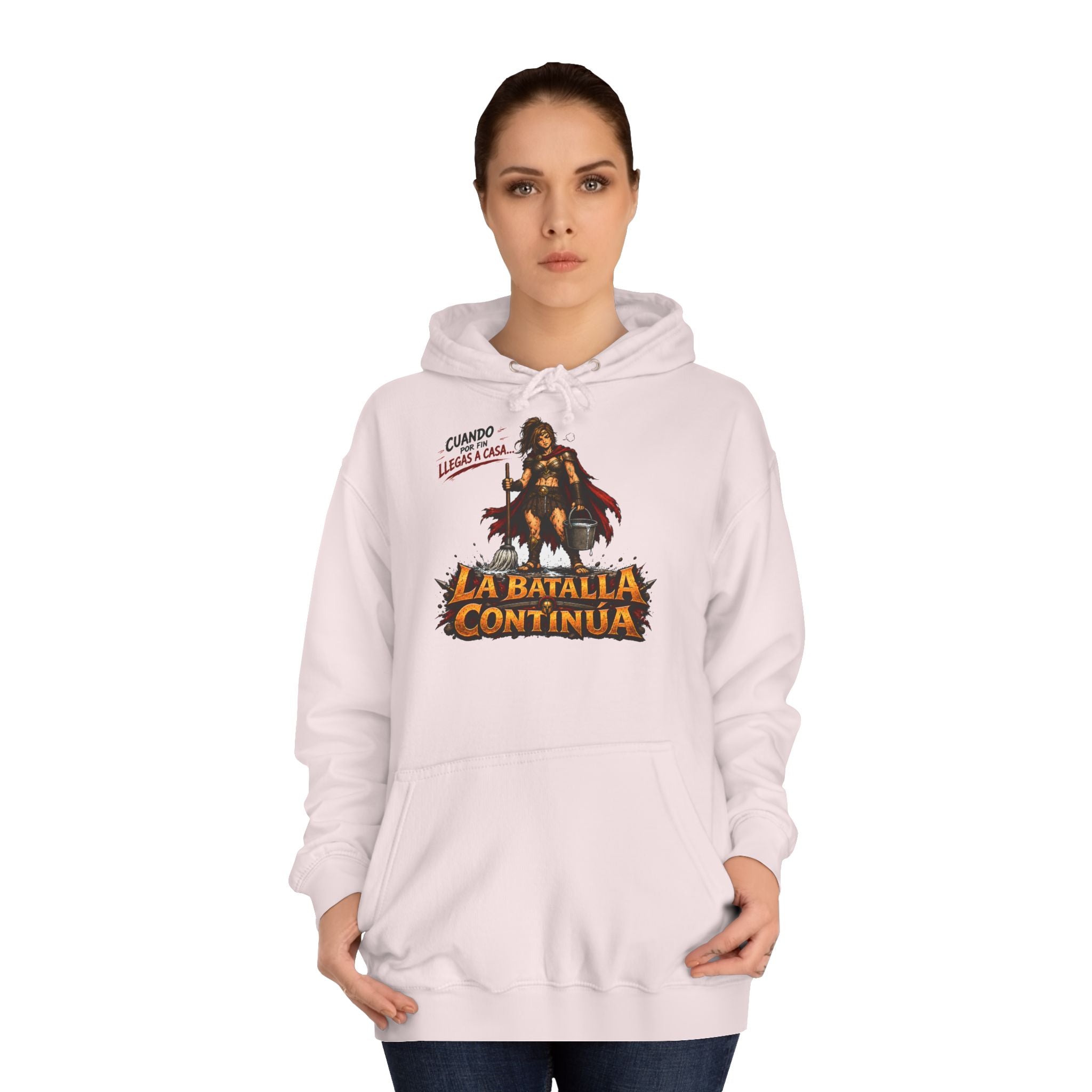 Sudadera "Batalla continua chica" | Humor con actitud