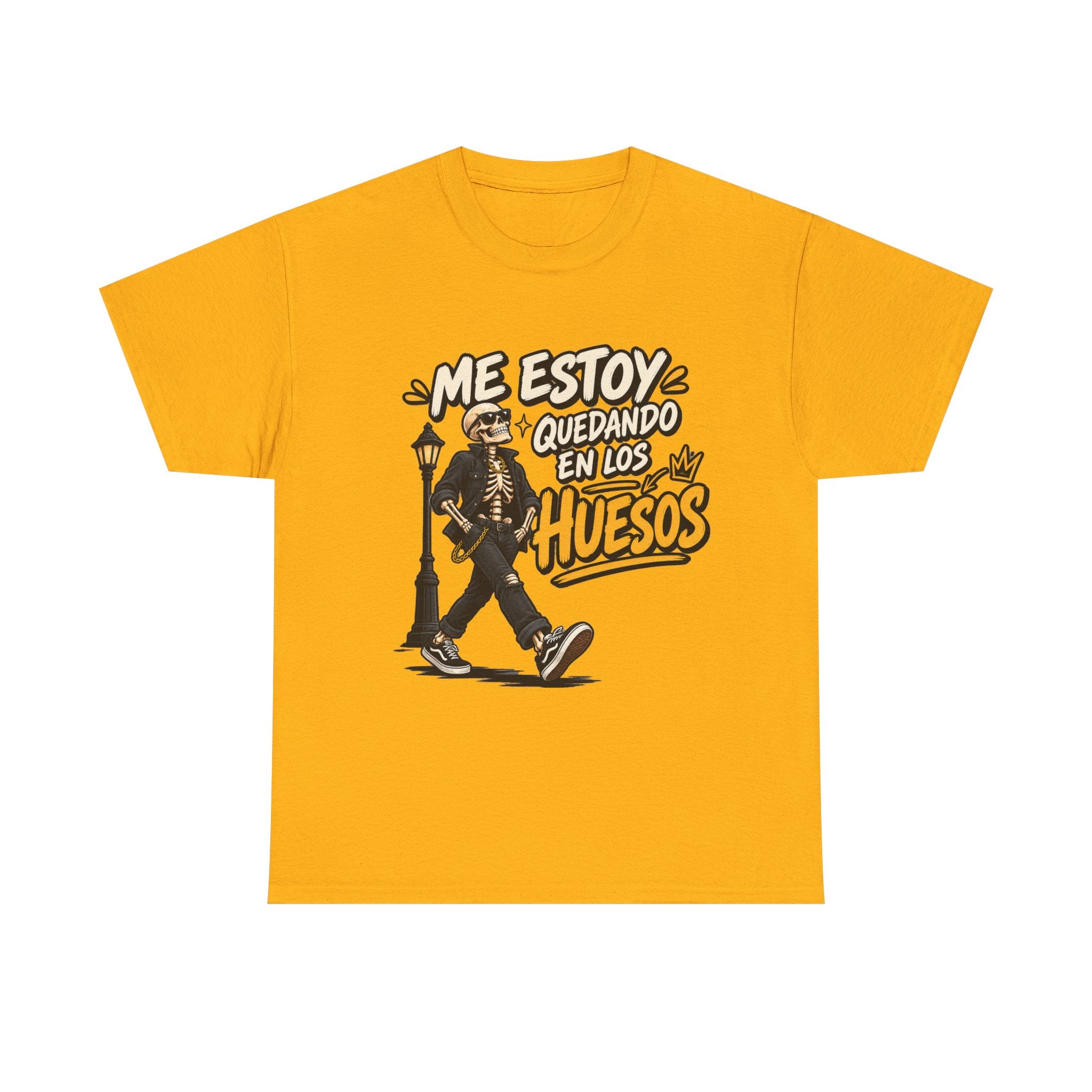 Camiseta "En los huesos" | Frase divertida