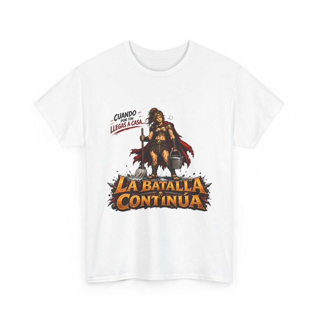 Camiseta "Batalla continua chica" | Frase divertida