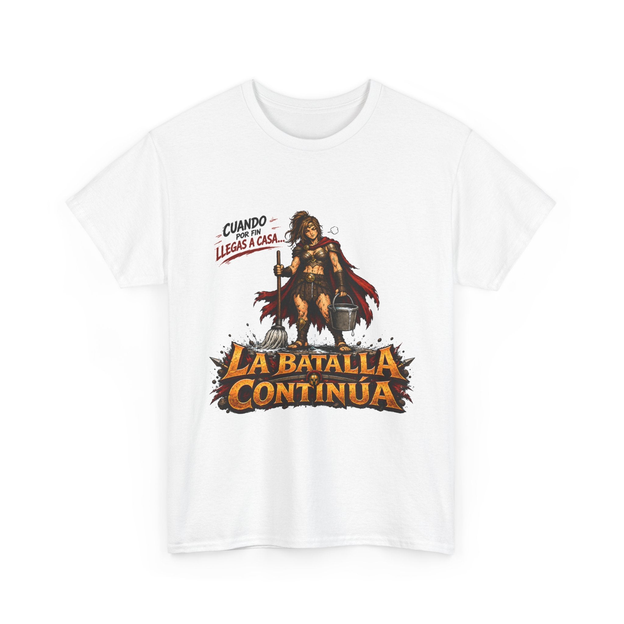 Camiseta "Batalla continua chica" | Frase divertida
