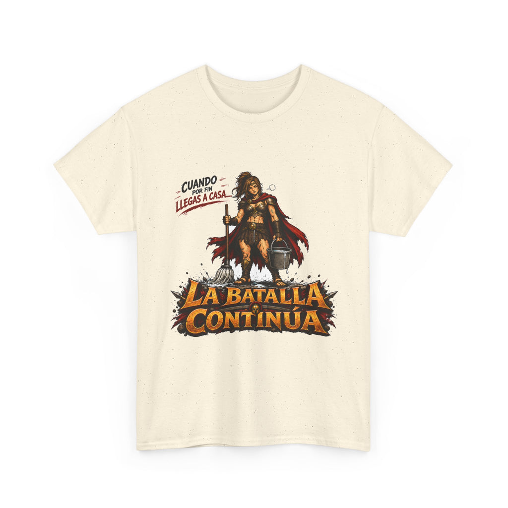 Camiseta "Batalla continua chica" | Frase divertida
