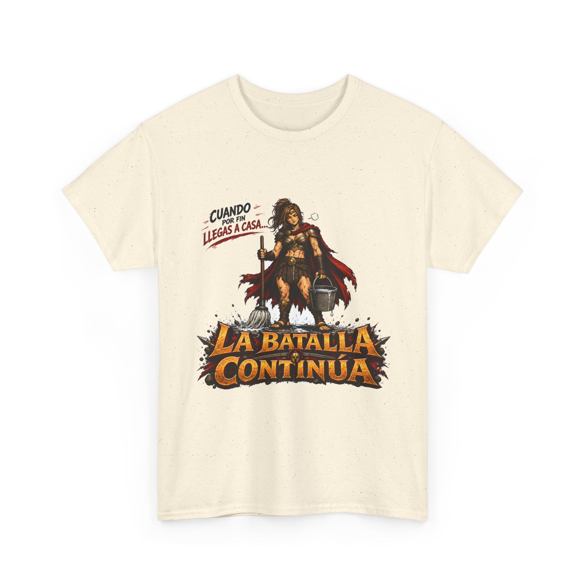 Camiseta "Batalla continua chica" | Frase divertida