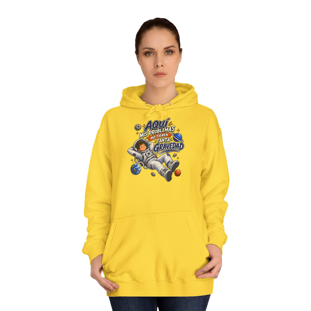 Sudadera "Problemas gravedad chico" | Humor con actitud