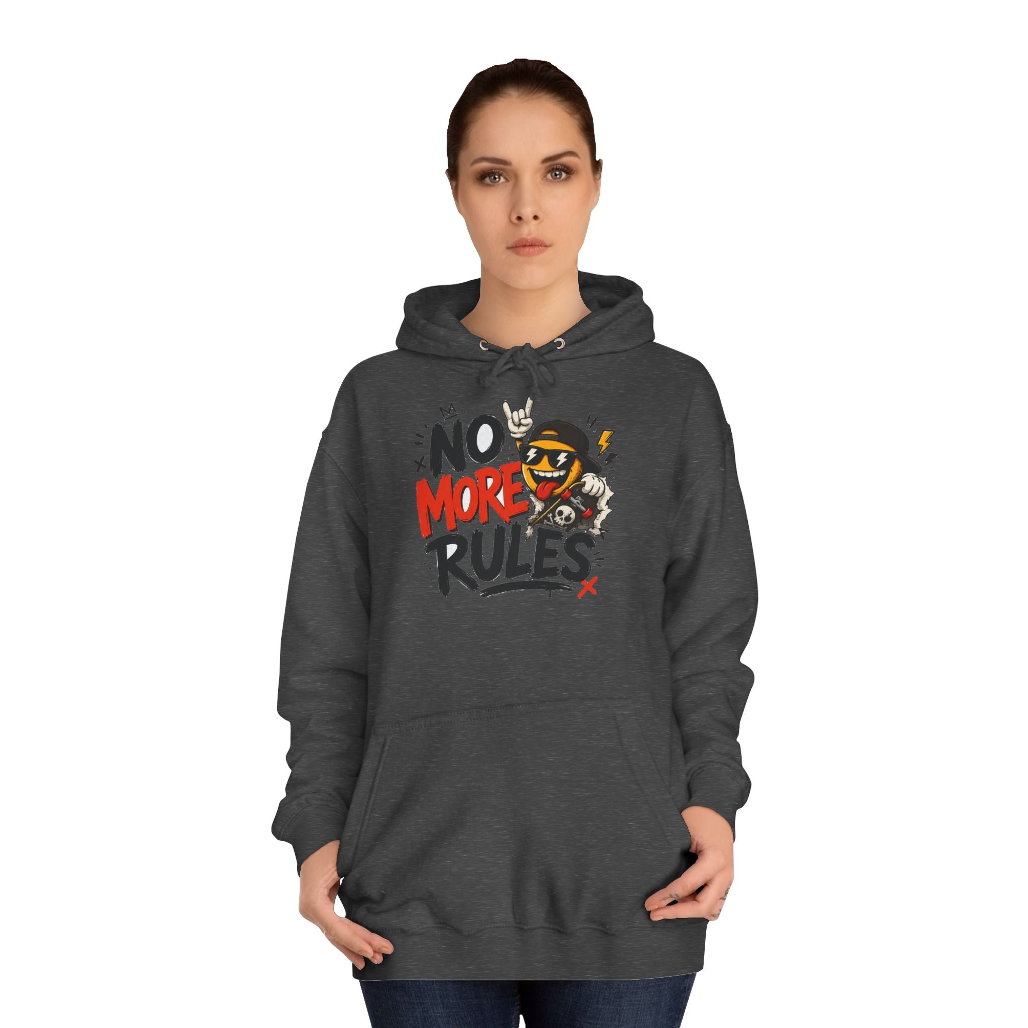 Sudadera "No more rules" | Humor con actitud