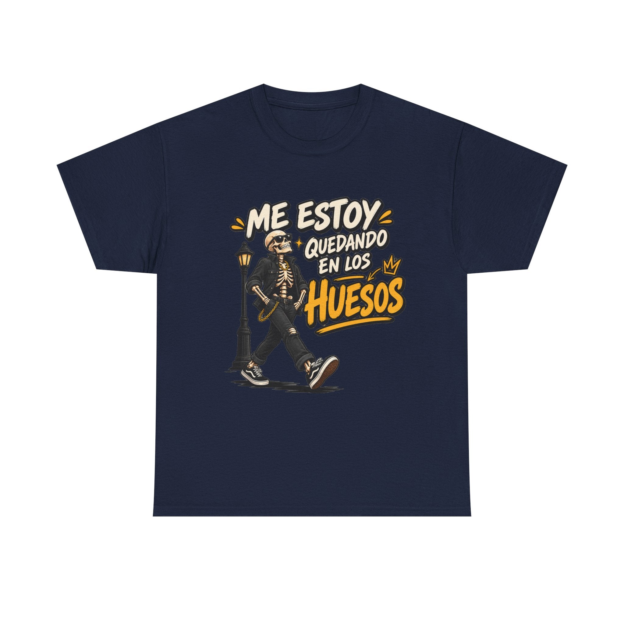 Camiseta "En los huesos" | Frase divertida