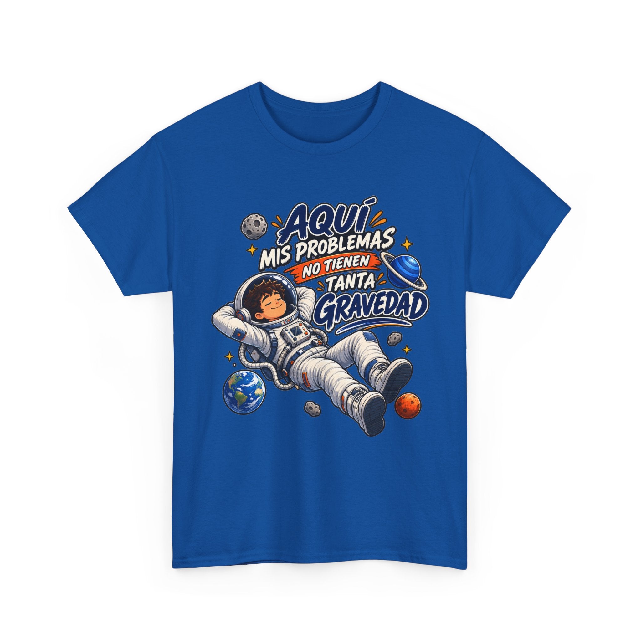 Camiseta "Problemas gravedad chico" | Frase divertida