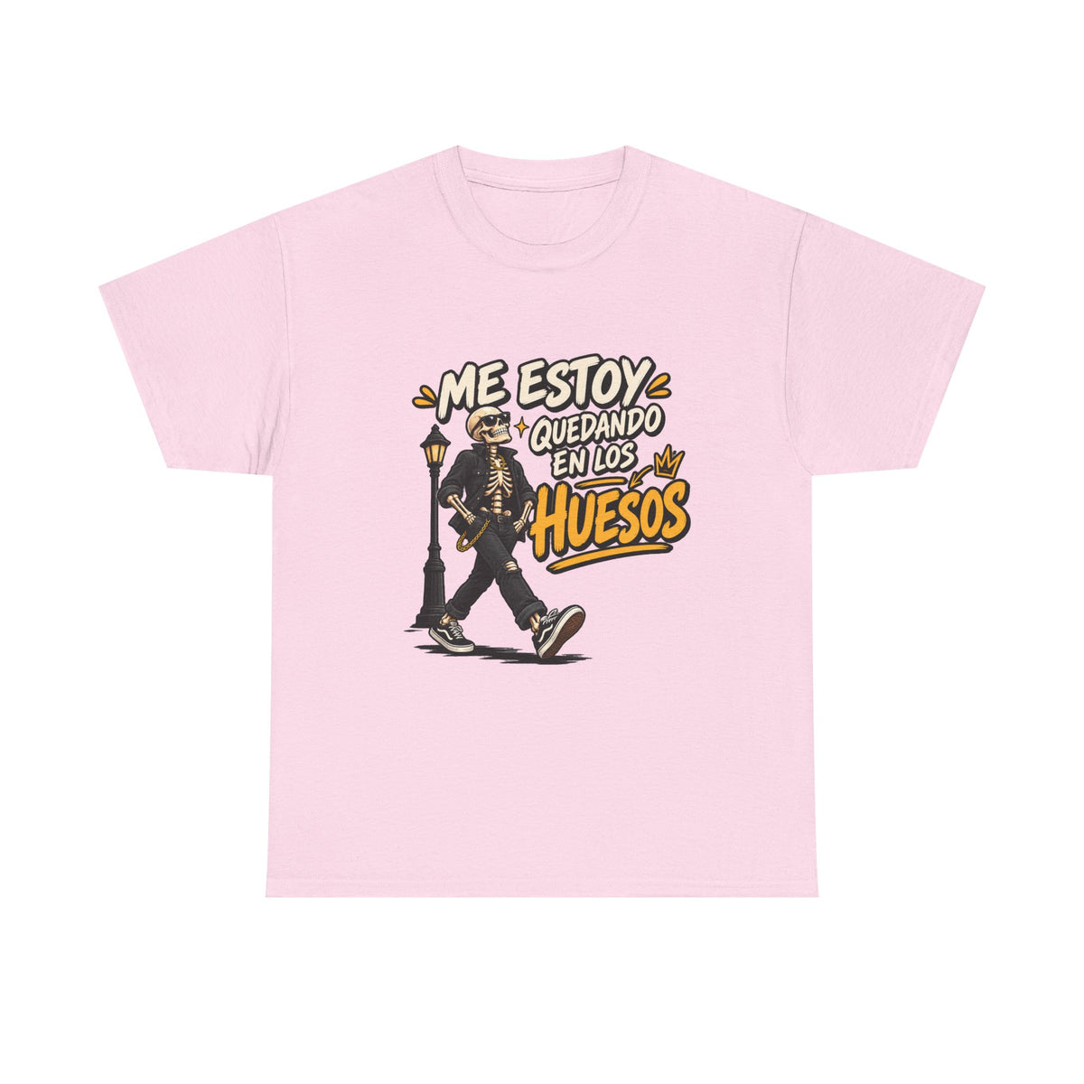 Camiseta "En los huesos" | Frase divertida