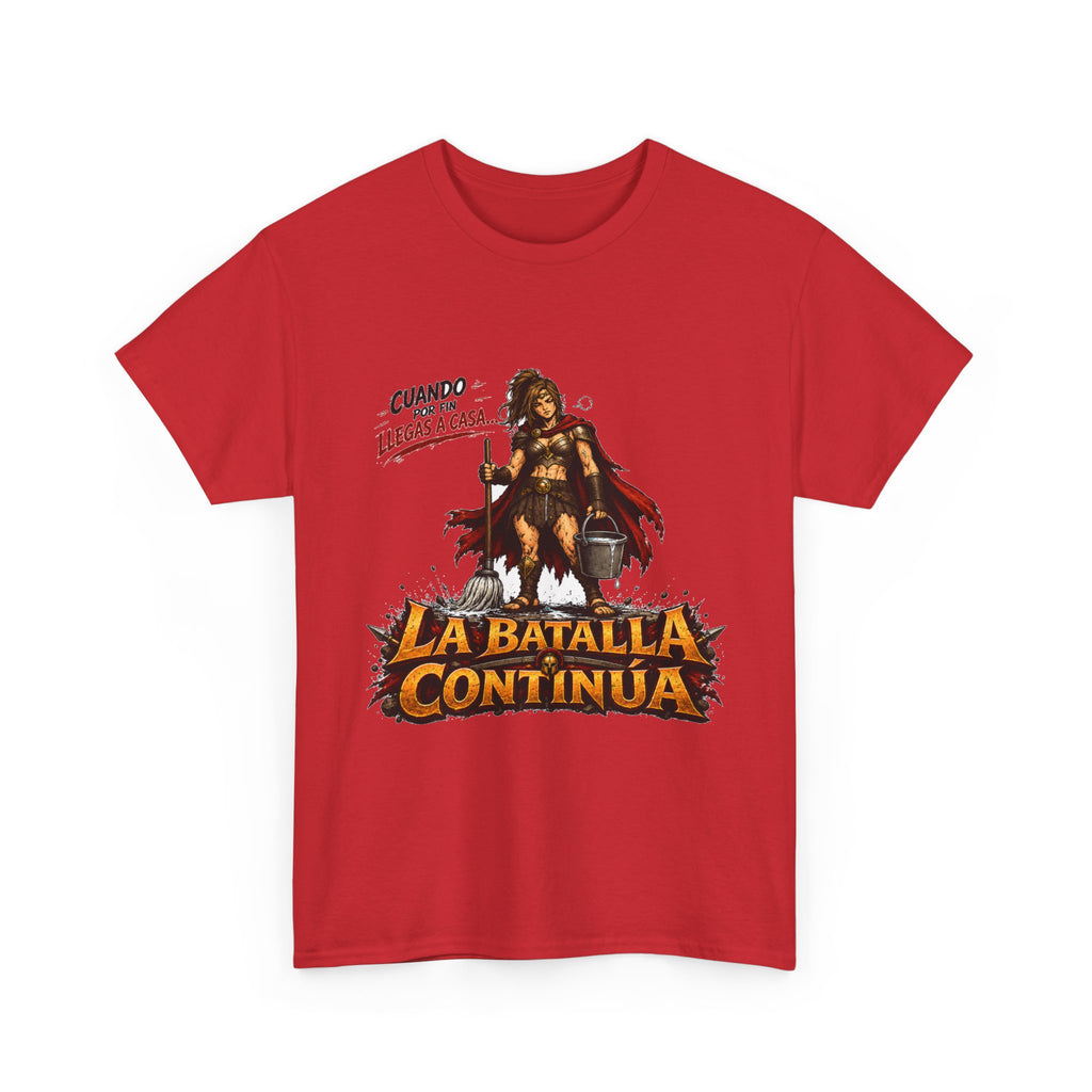 Camiseta "Batalla continua chica" | Frase divertida