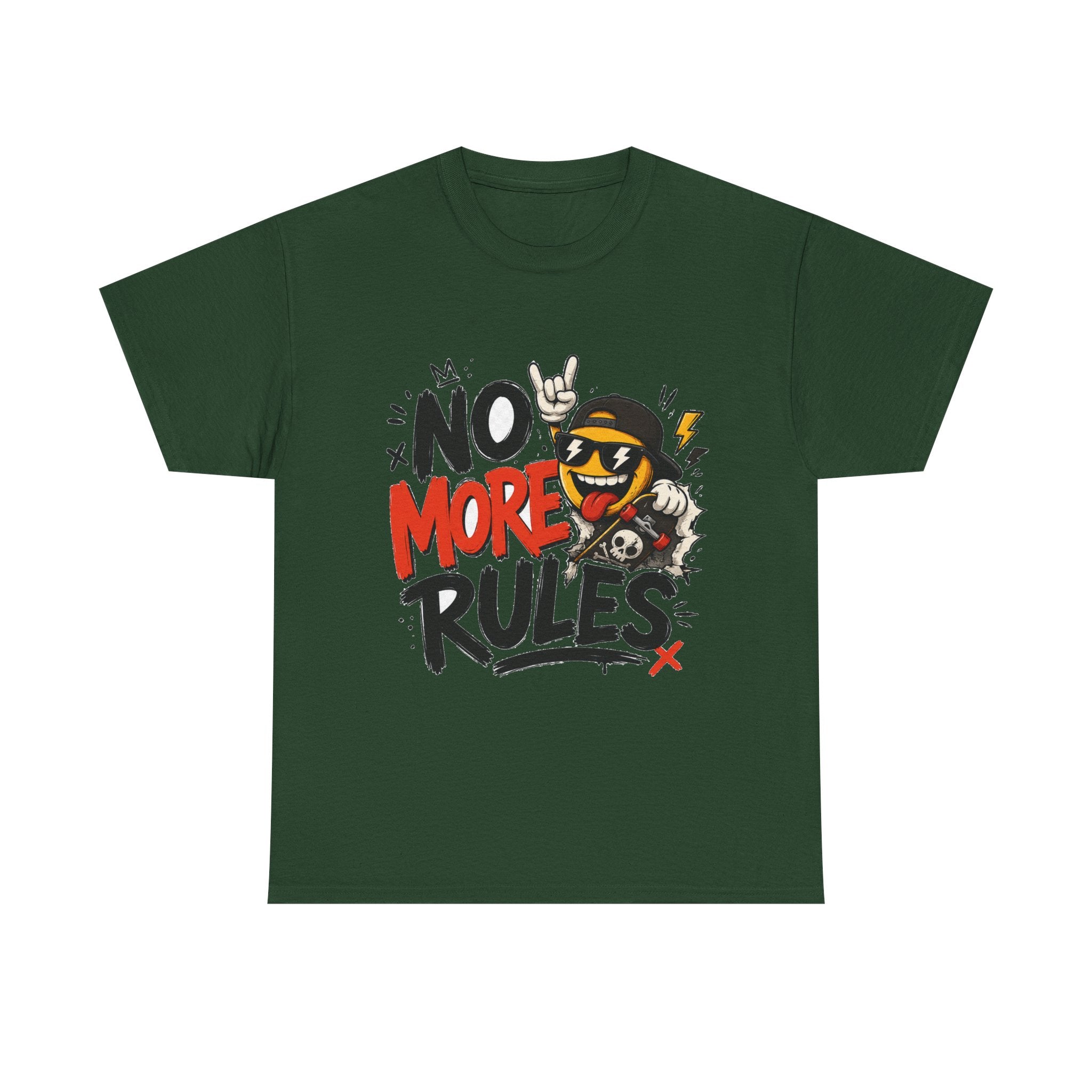 Camiseta "No more rules" | Frase divertida