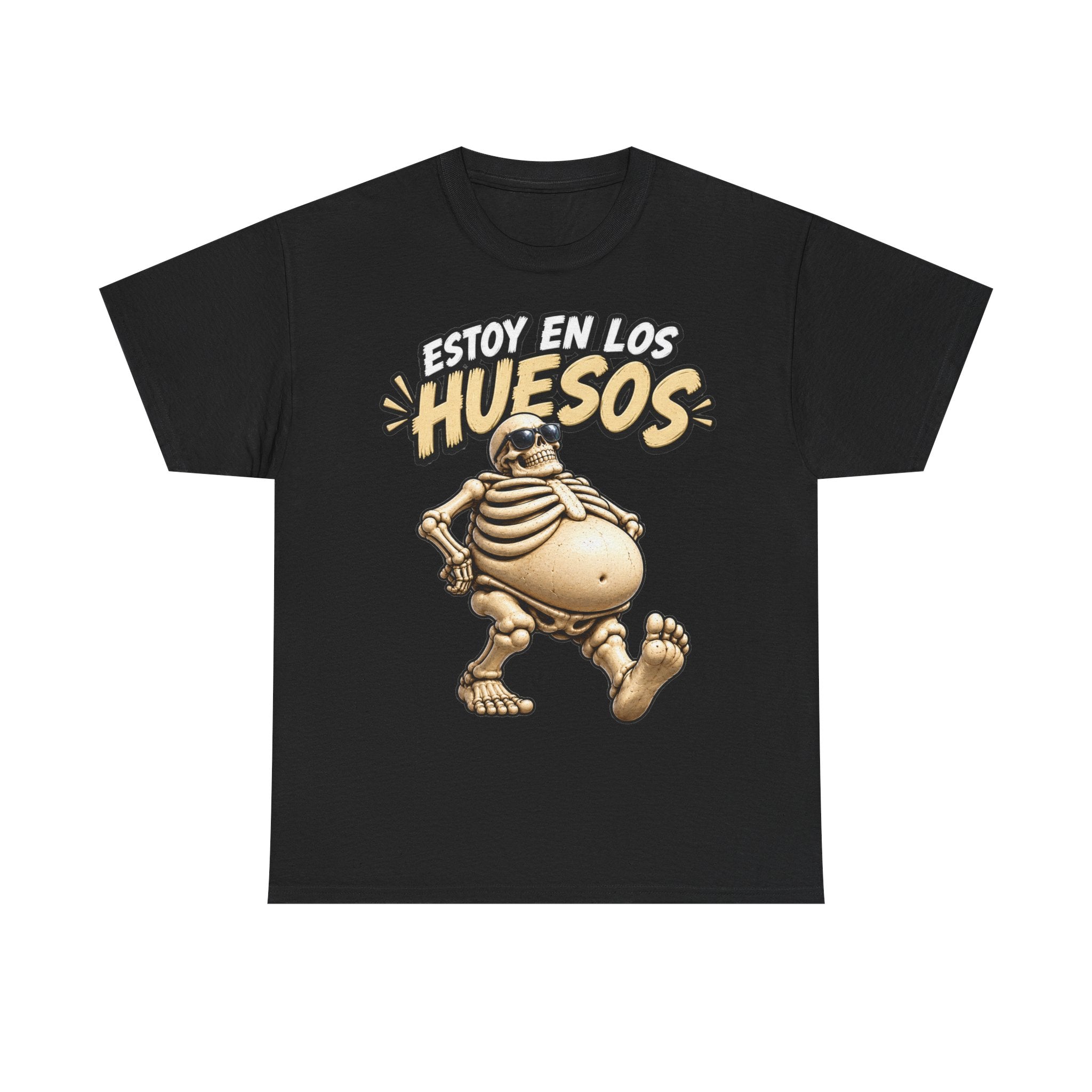 Camiseta "Estoy en los huesos anchos" | Frase divertida