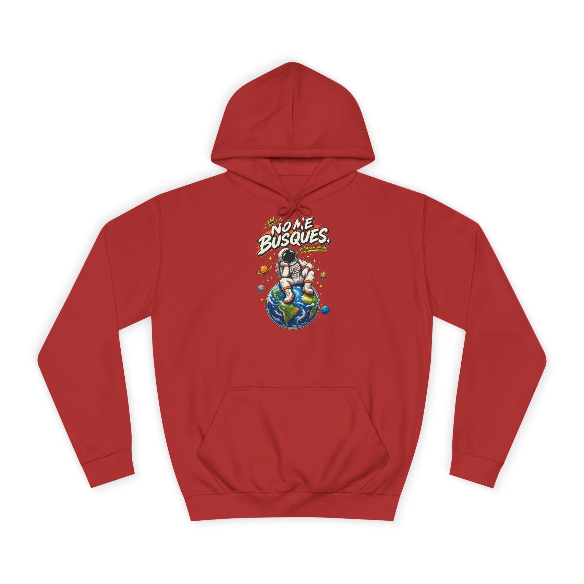 Sudadera "No me busques mundo" | Humor con actitud