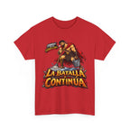 Camiseta "Batalla continua chico" | Frase divertida