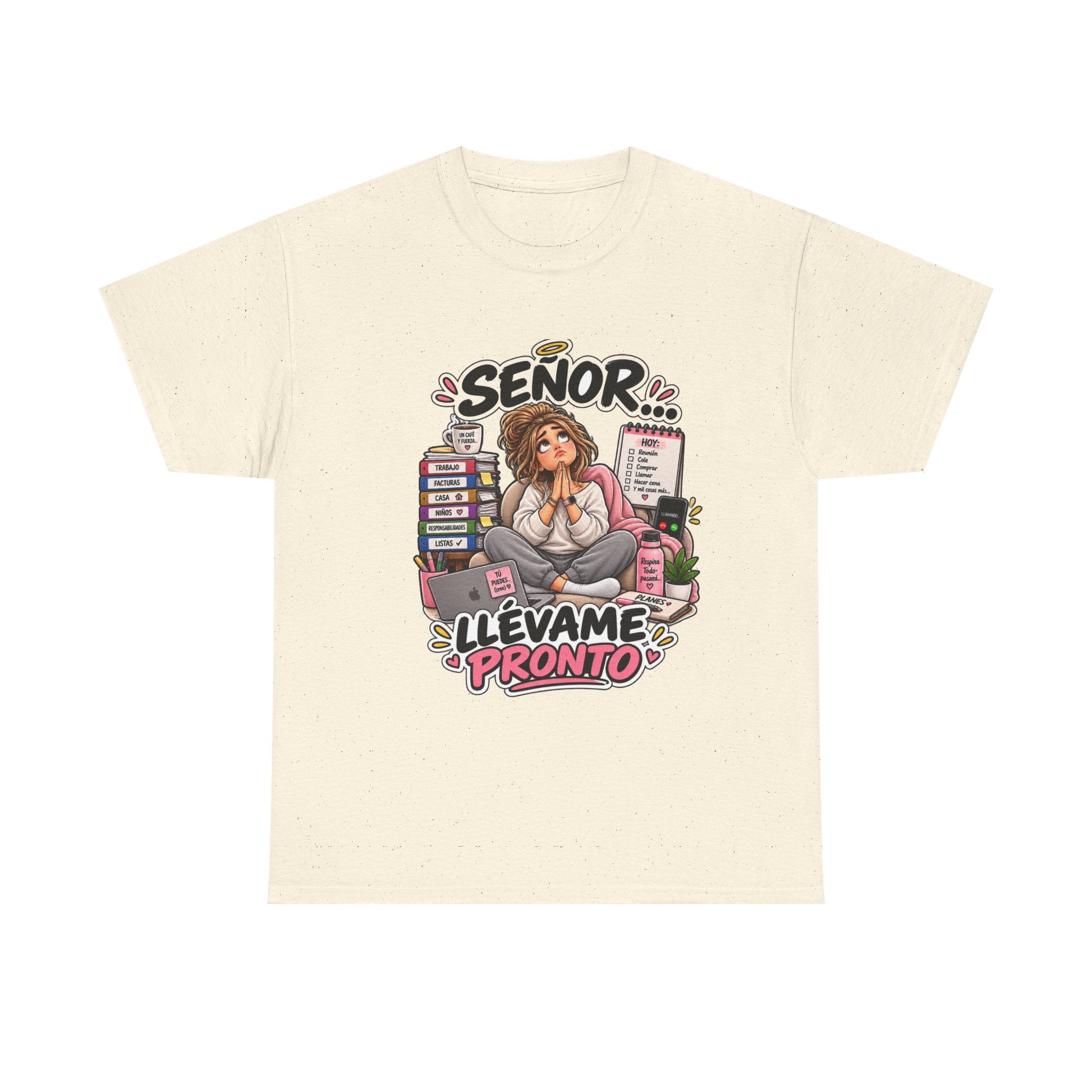 Camiseta "Señor pronto chica" | Frase divertida