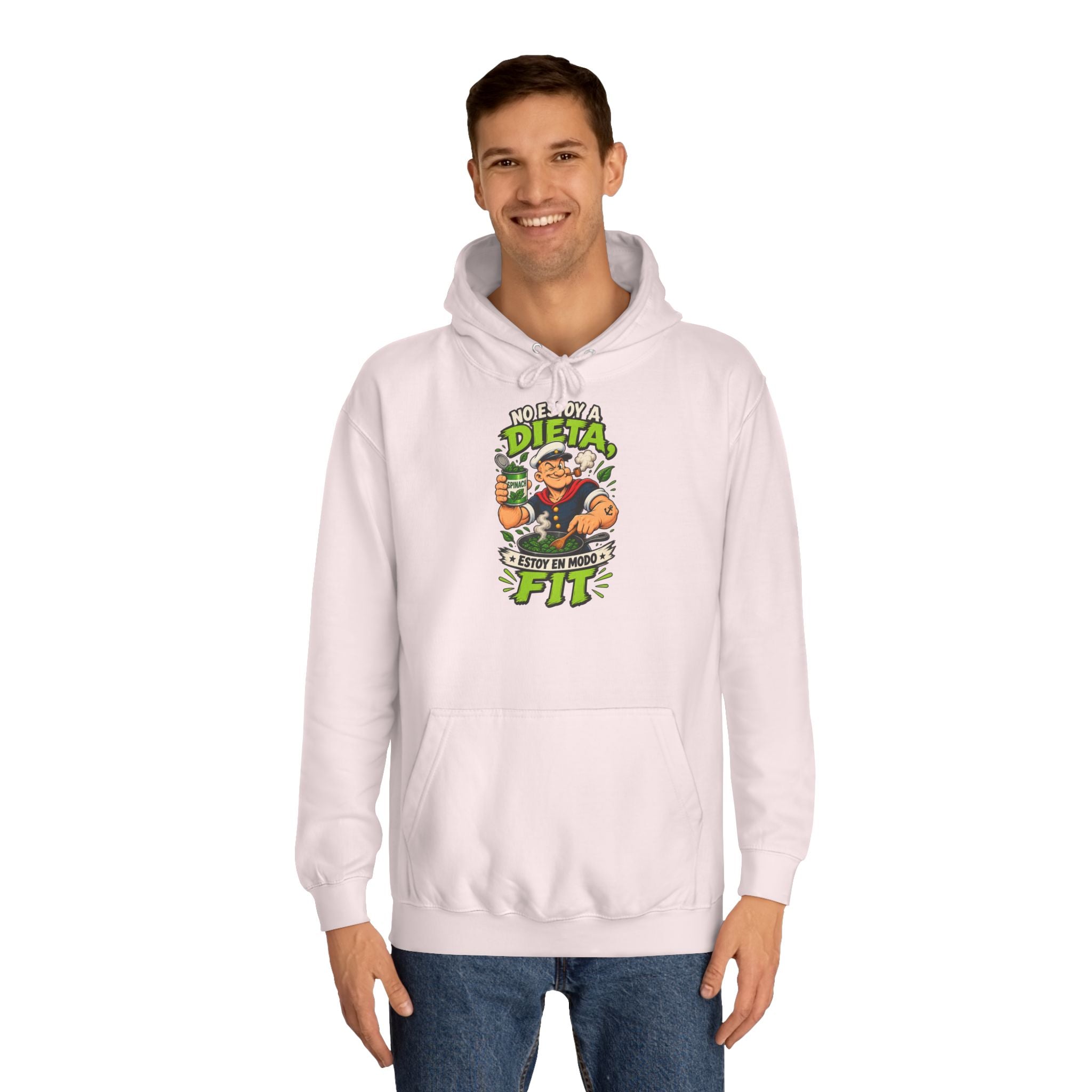 Sudadera "Dieta popeye fit" | Humor con actitud