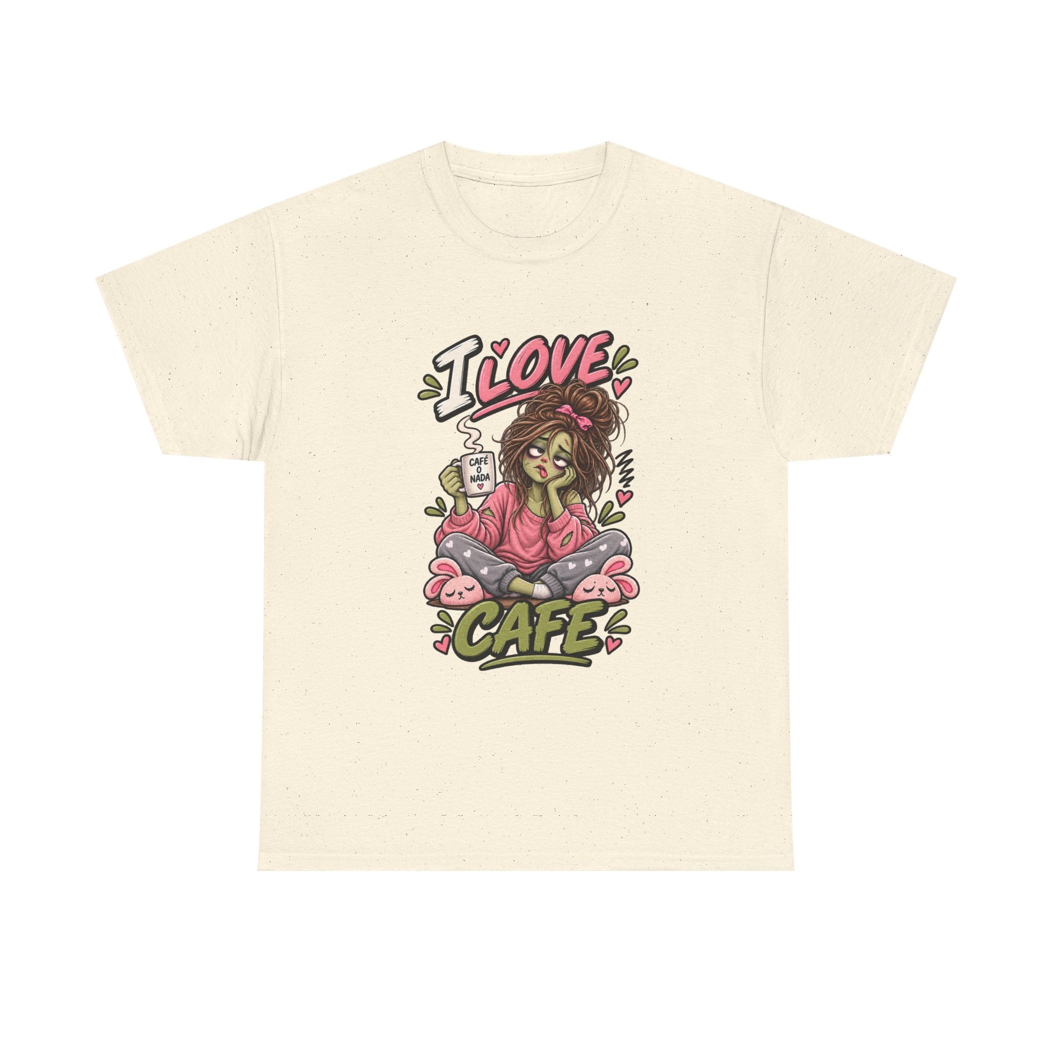 Camiseta "Love cafe" | Frase divertida