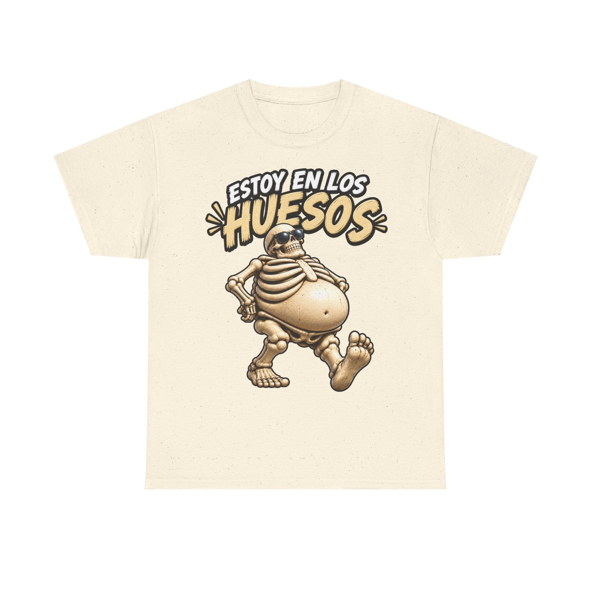 Camiseta "Estoy en los huesos anchos" | Frase divertida