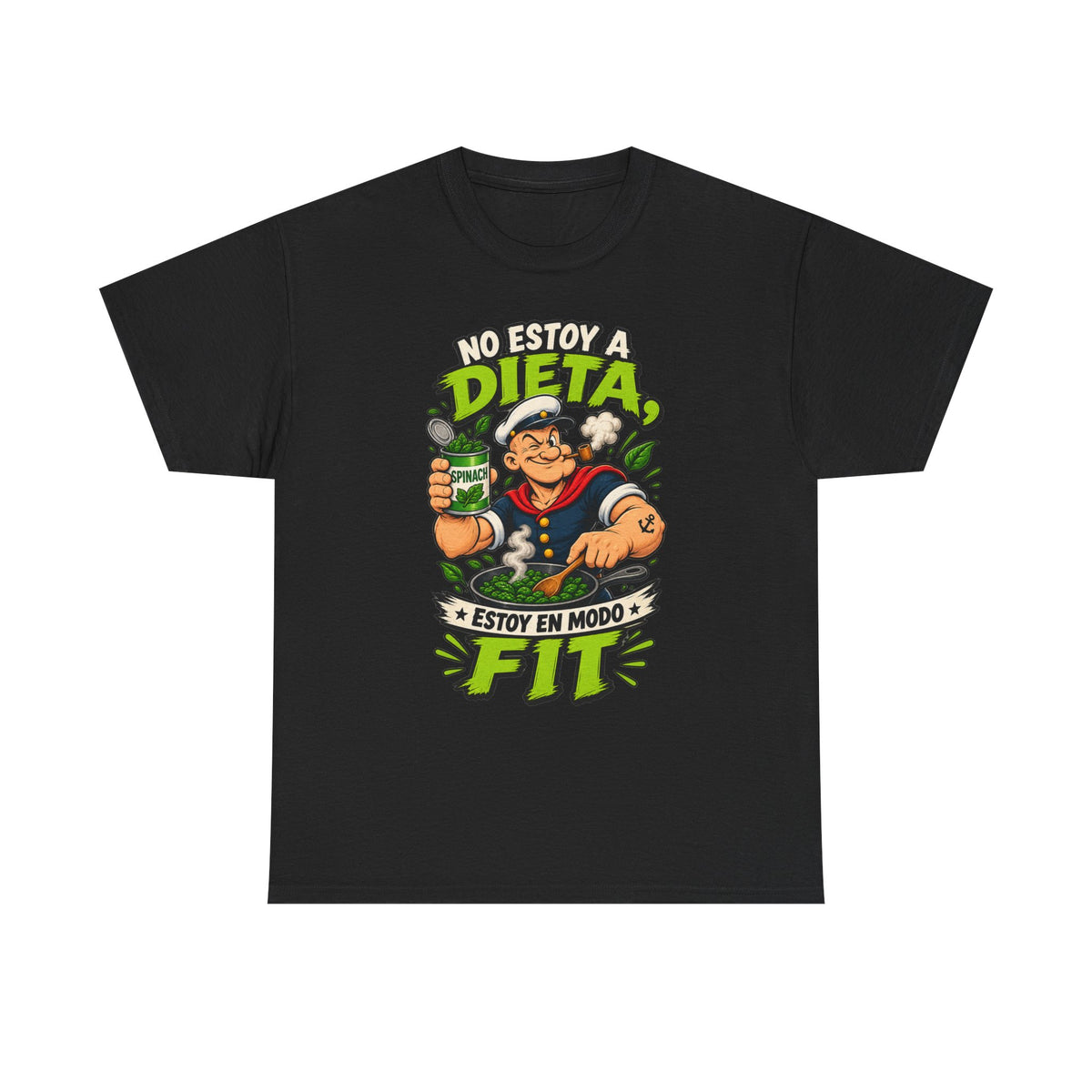 Camiseta "Dieta popeye fit" - Kameseta
