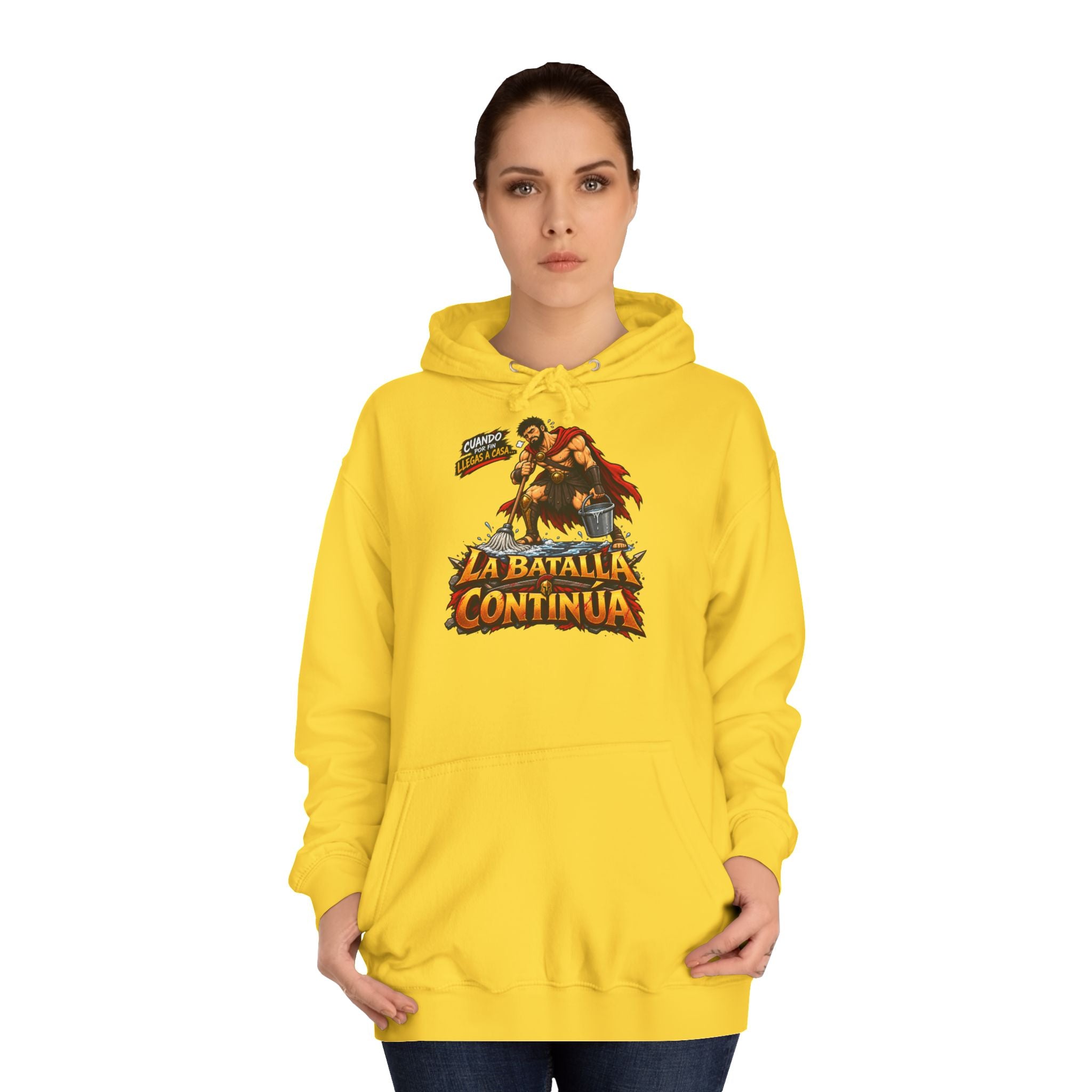 Sudadera "Batalla continua chico" | Humor con actitud