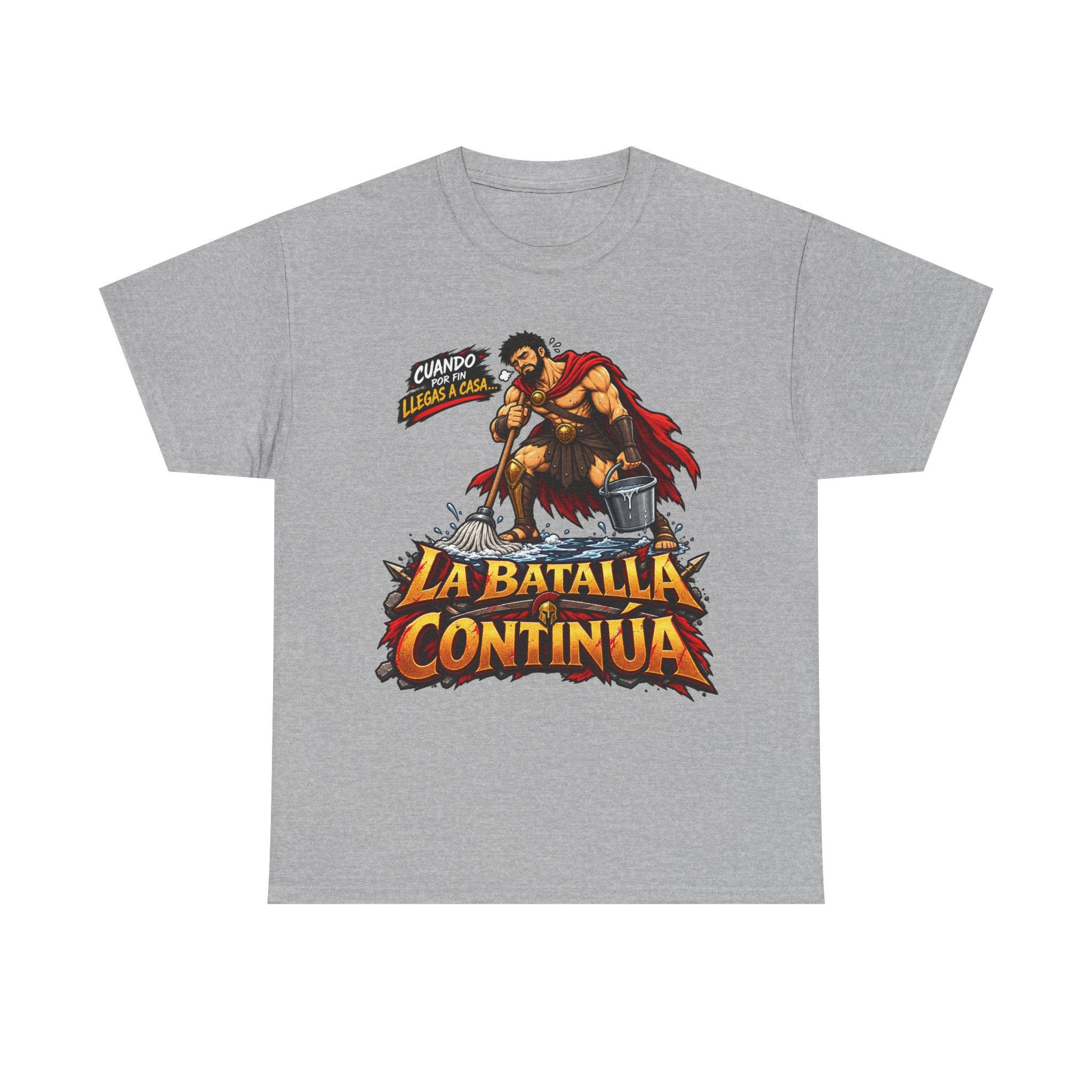 Camiseta "Batalla continua chico" | Frase divertida