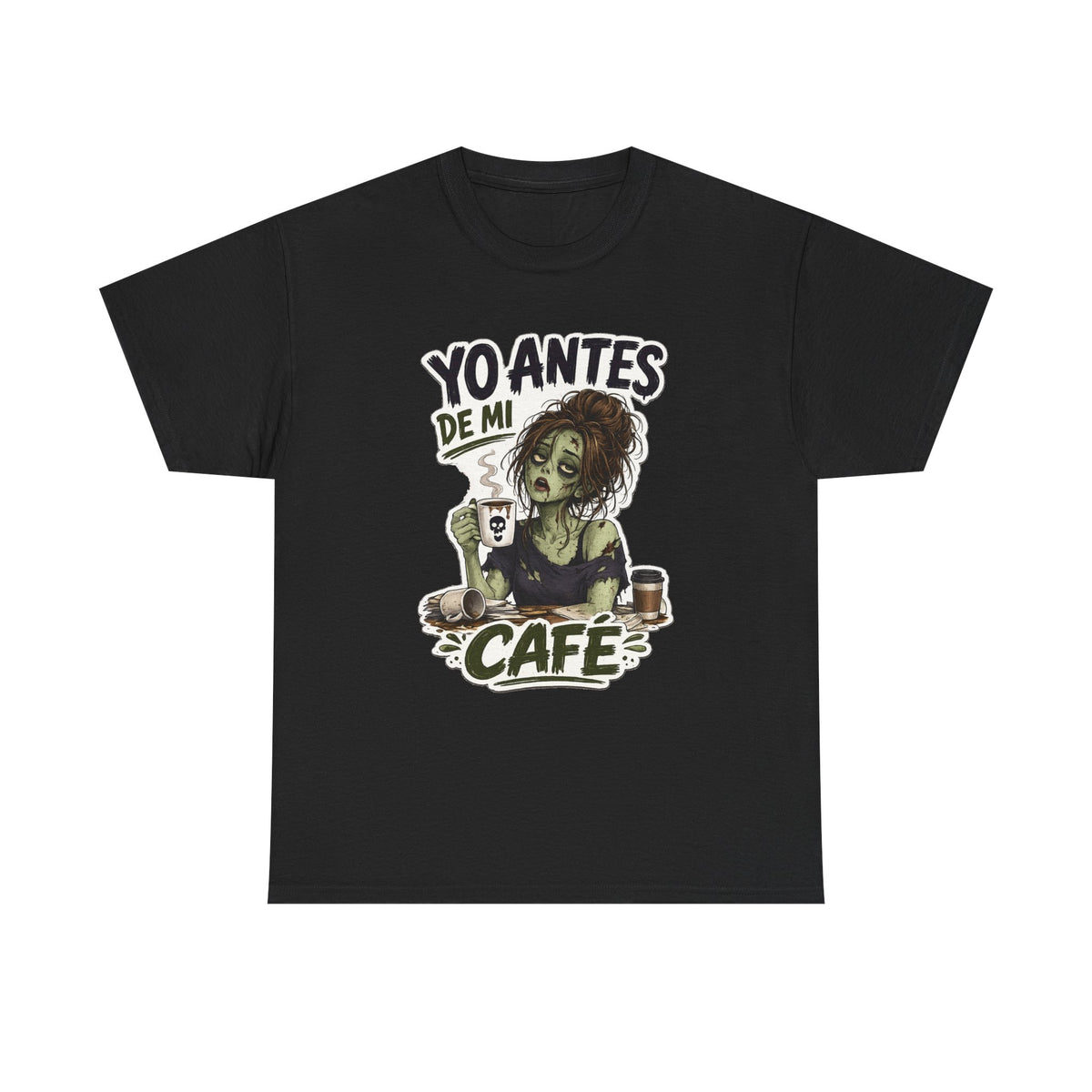 Camiseta "Antes de cafe chica" - Kameseta