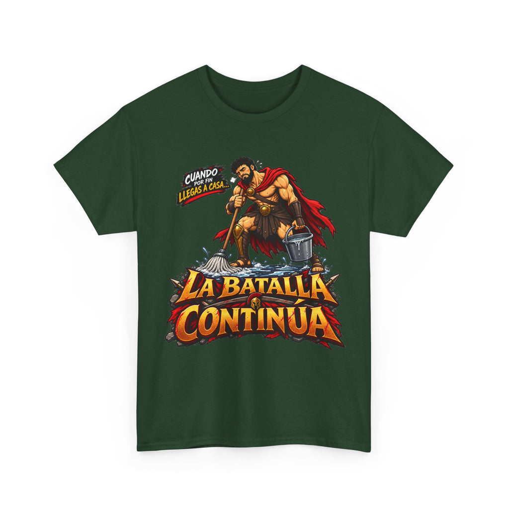 Camiseta "Batalla continua chico" | Frase divertida