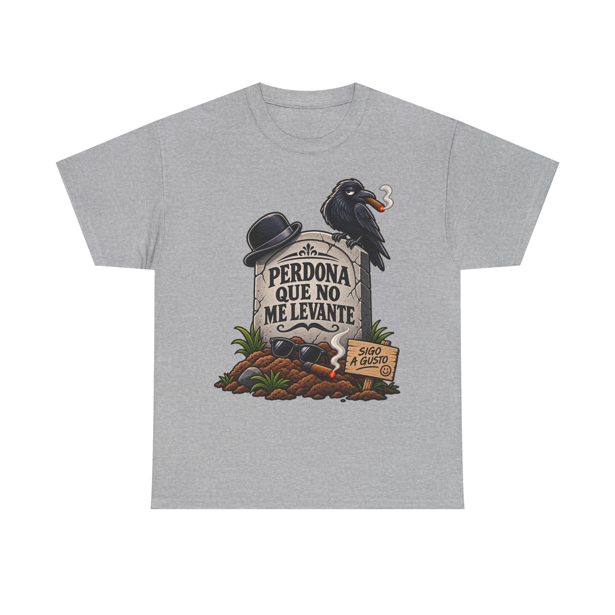 Camiseta "Perdona que no me levante" | Frase divertida